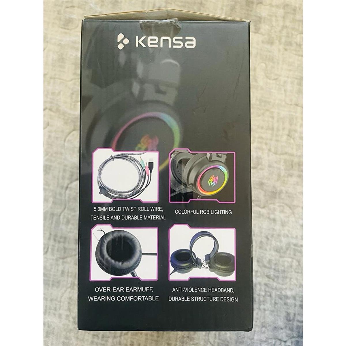 Kensa Rgb Oyuncu Kulaklığı