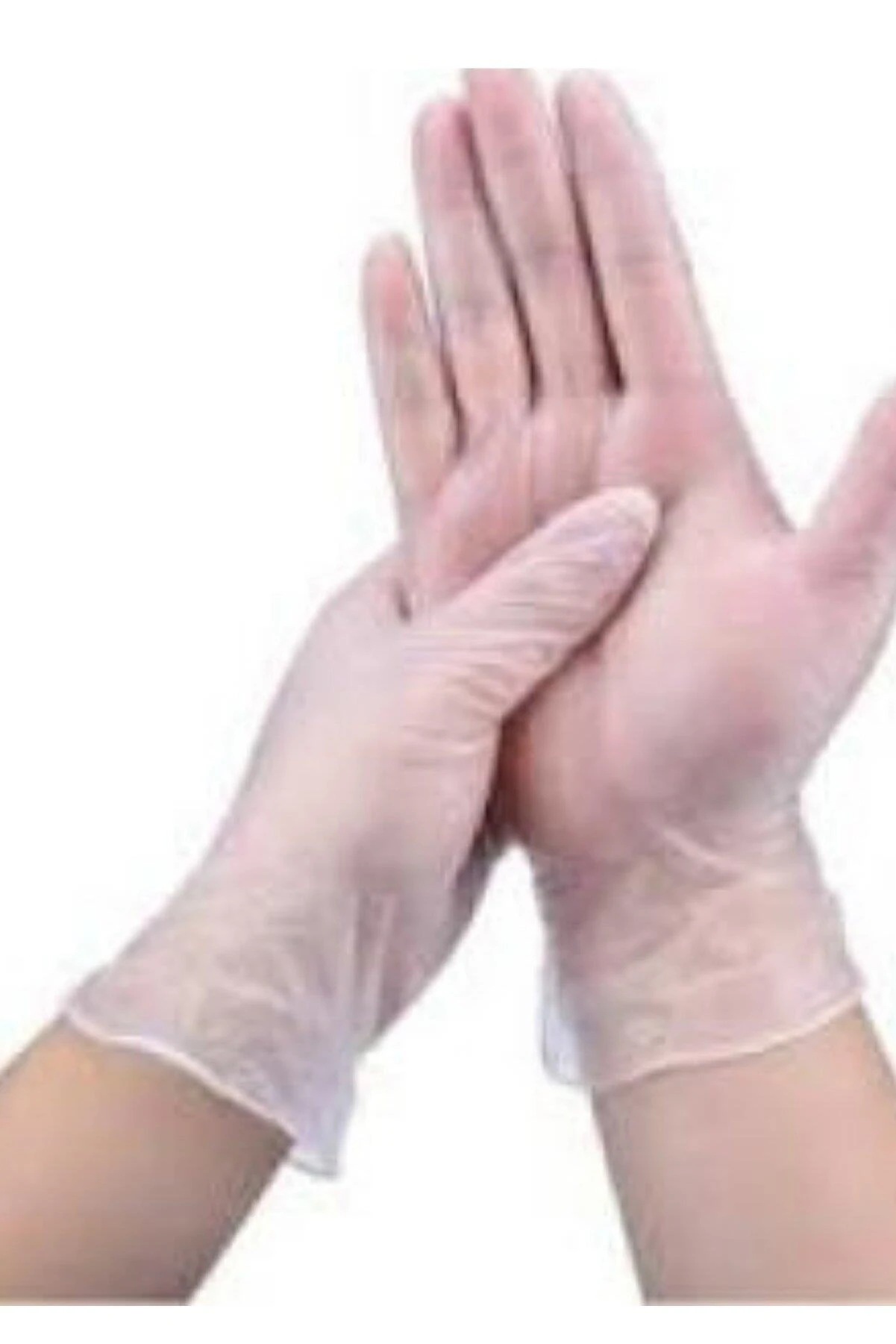 Handex Kaymaz Koku Yapmaz Kolay Yırtılmaz Dayanıklı M Beden Pudrasız Şeffaf Eldiven 100 Adet HNDX