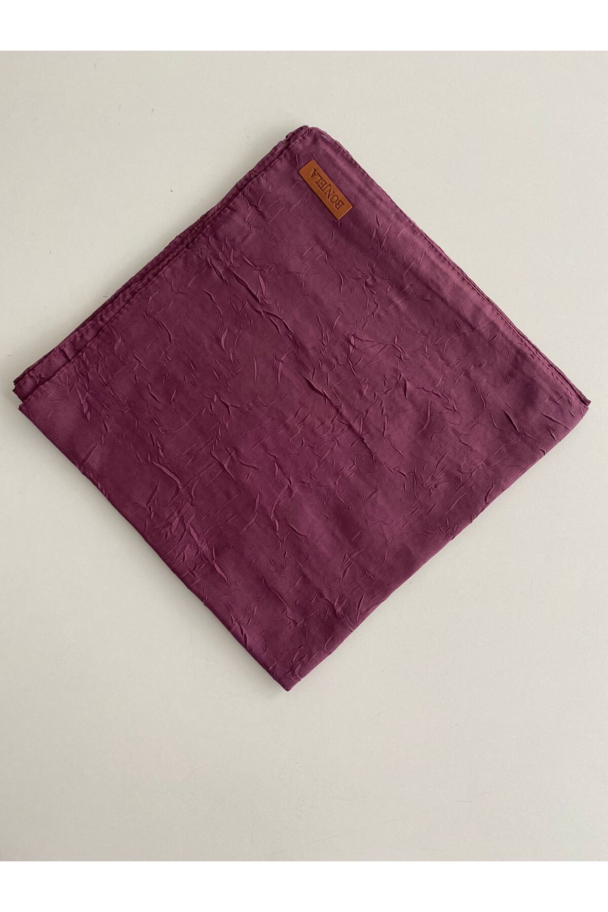 Bambu Kraş Eşarp - violet