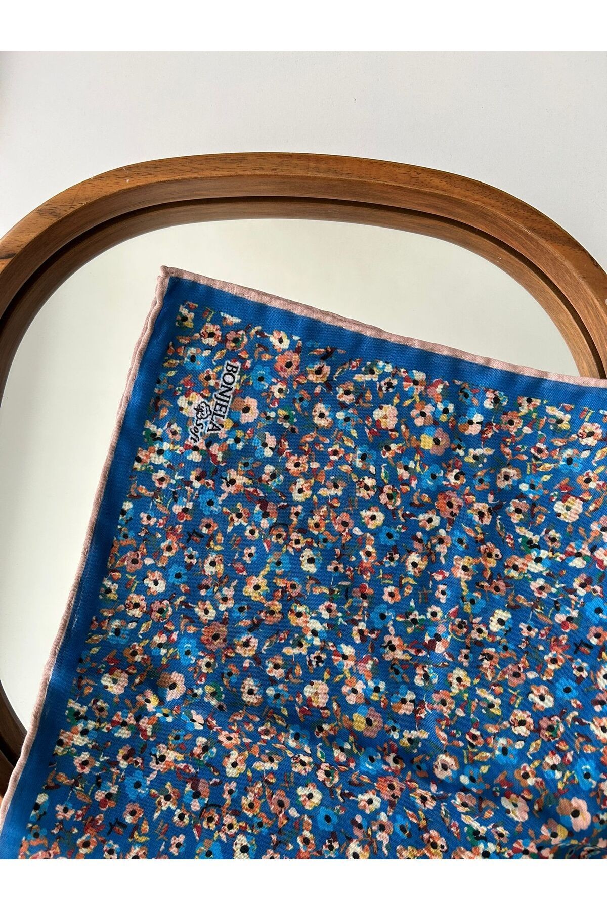 Gül Desen Digital Soft Eşarp