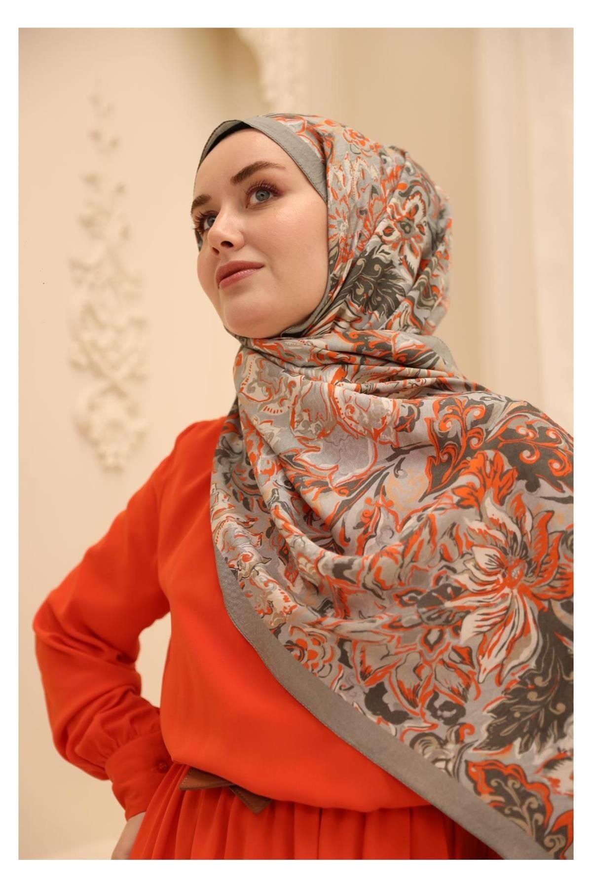 Defne Desen Mayda Şal