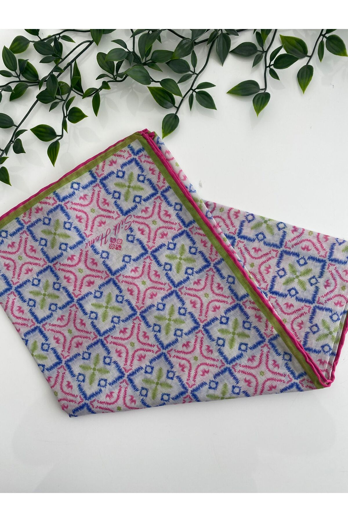 Pusula Desen Soft Pamuk Eşarp