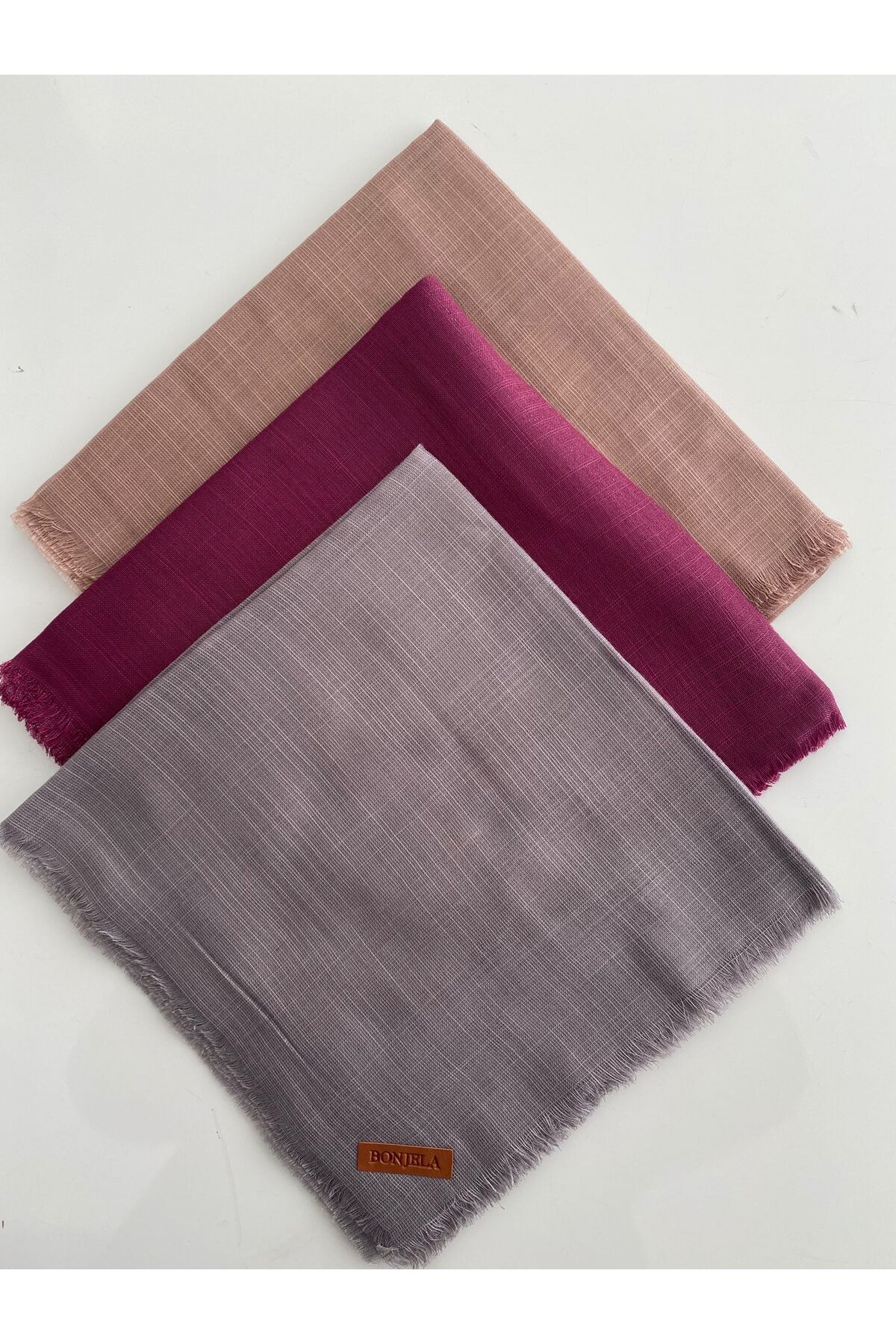 3 Adet Simli Tülbent Yazma - #7