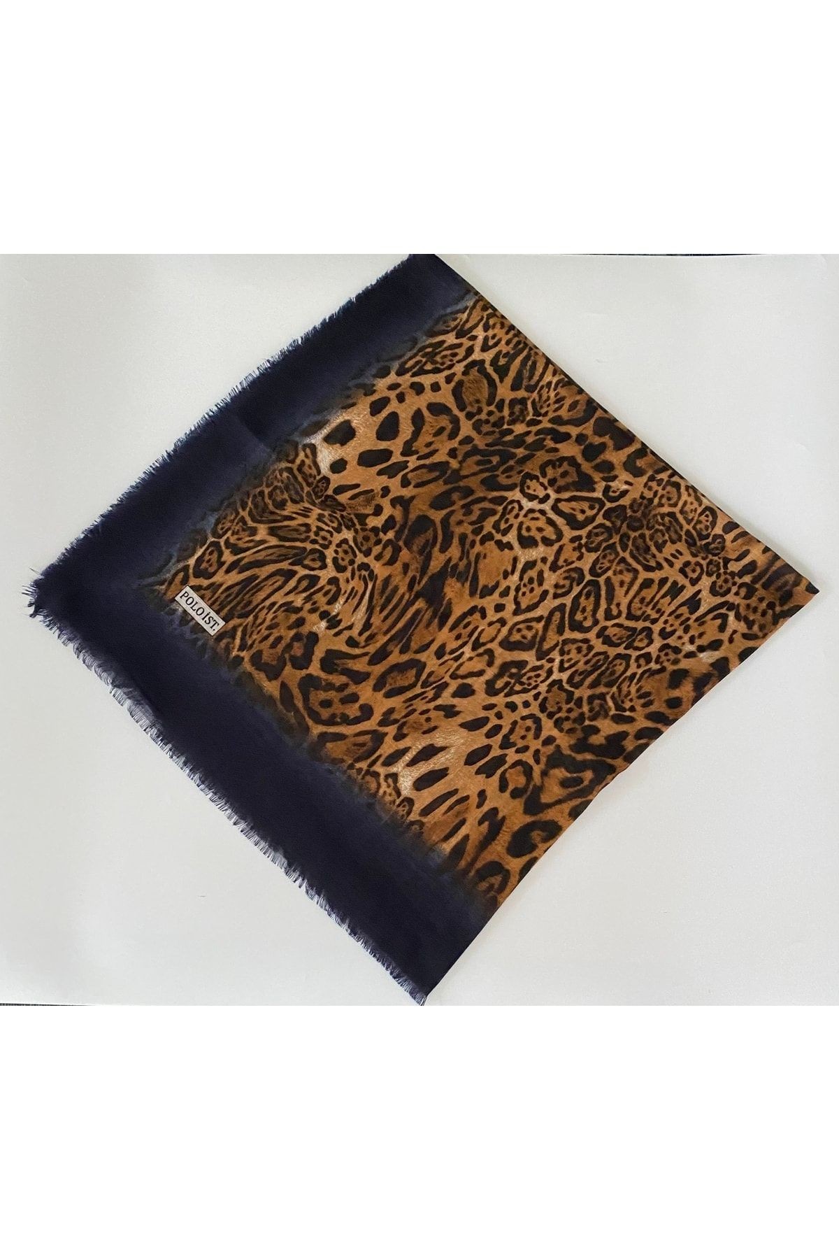 Leopar Desen Tülbent Yazma