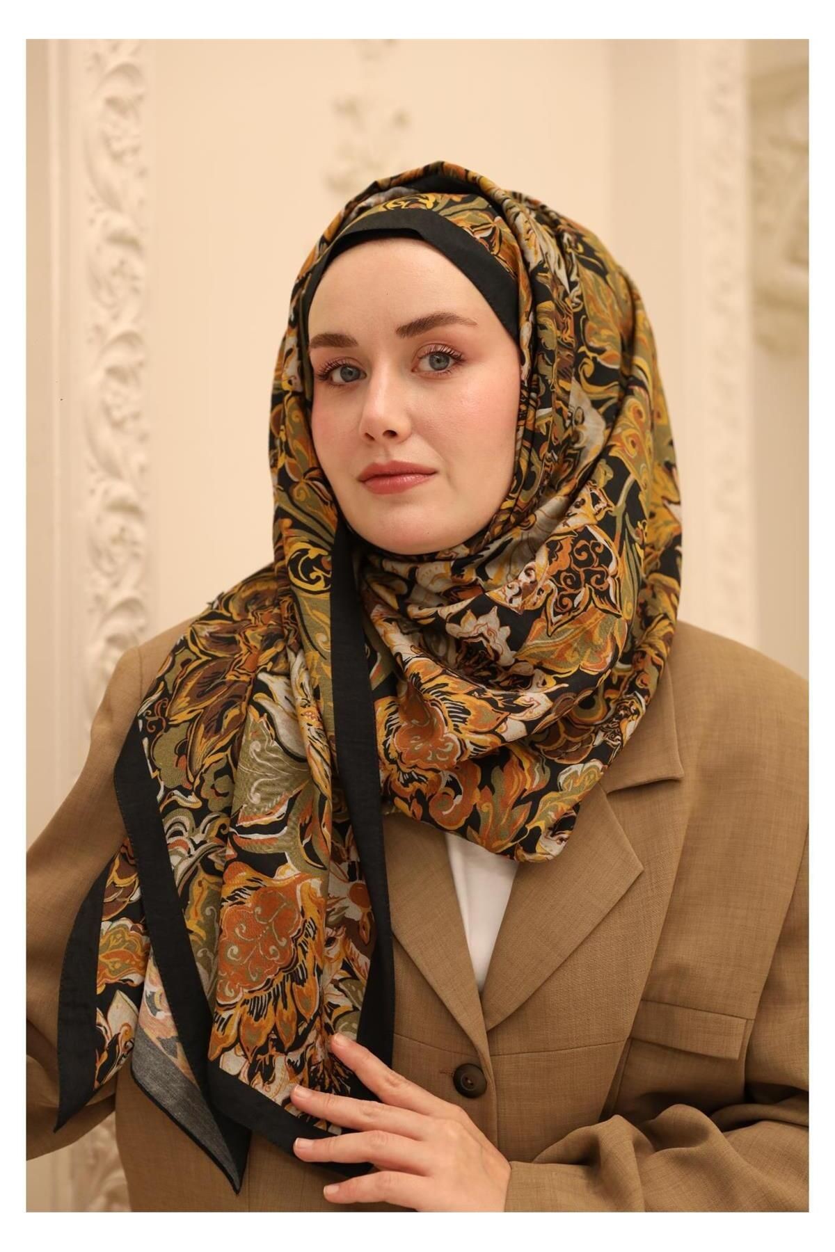 Defne Desen Mayda Şal