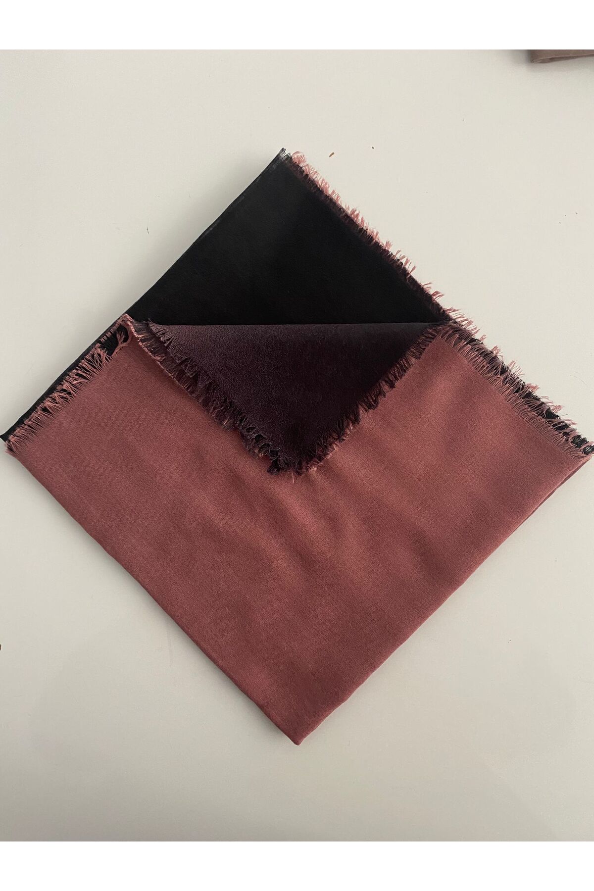 Degrade Desen Tülbent Yazma - pembe