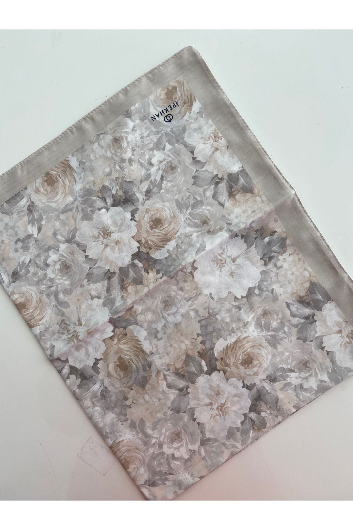 Duru Desen İnce Pamuk Şal - taş