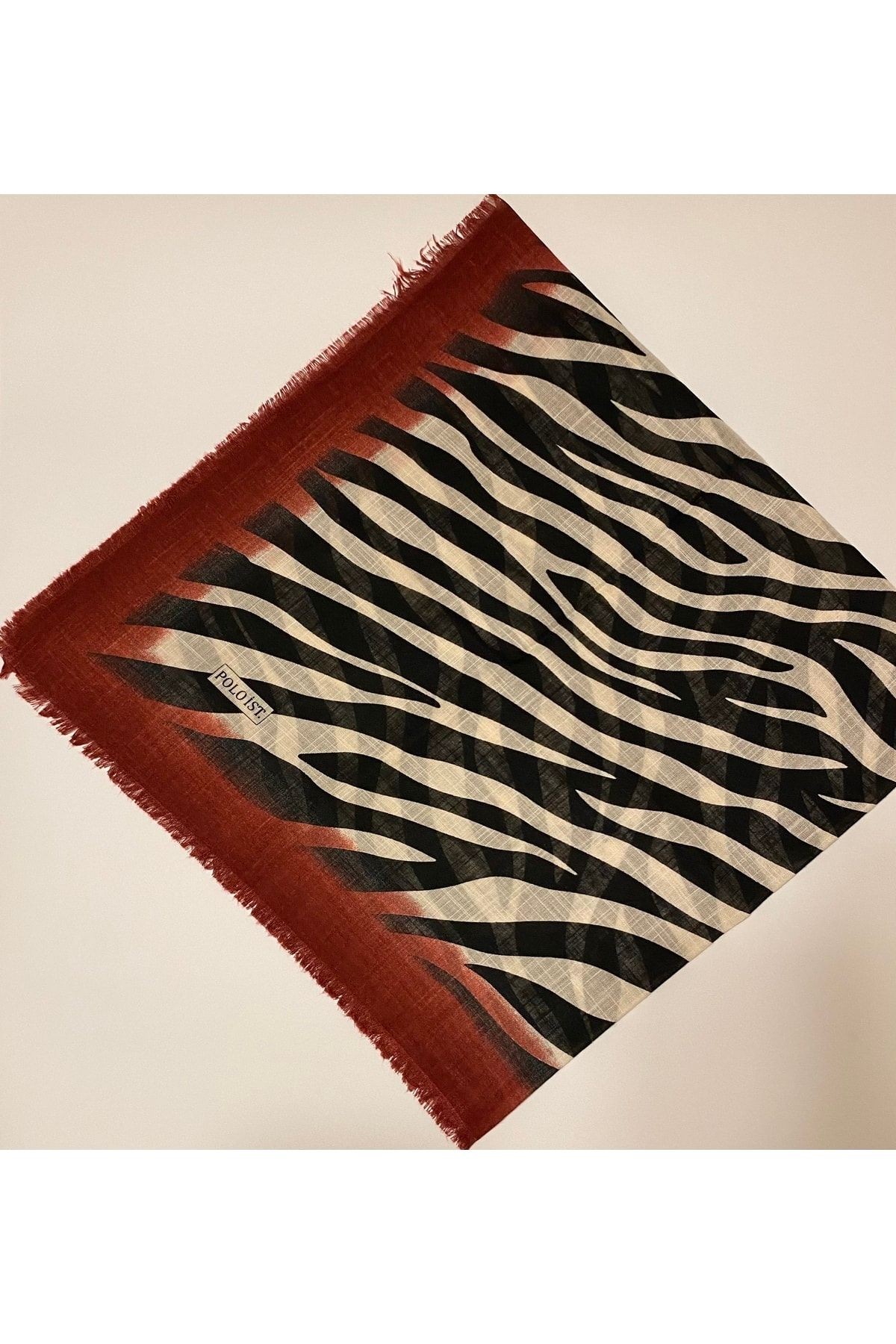 Zebra Desen Tülbent Yazma - taba