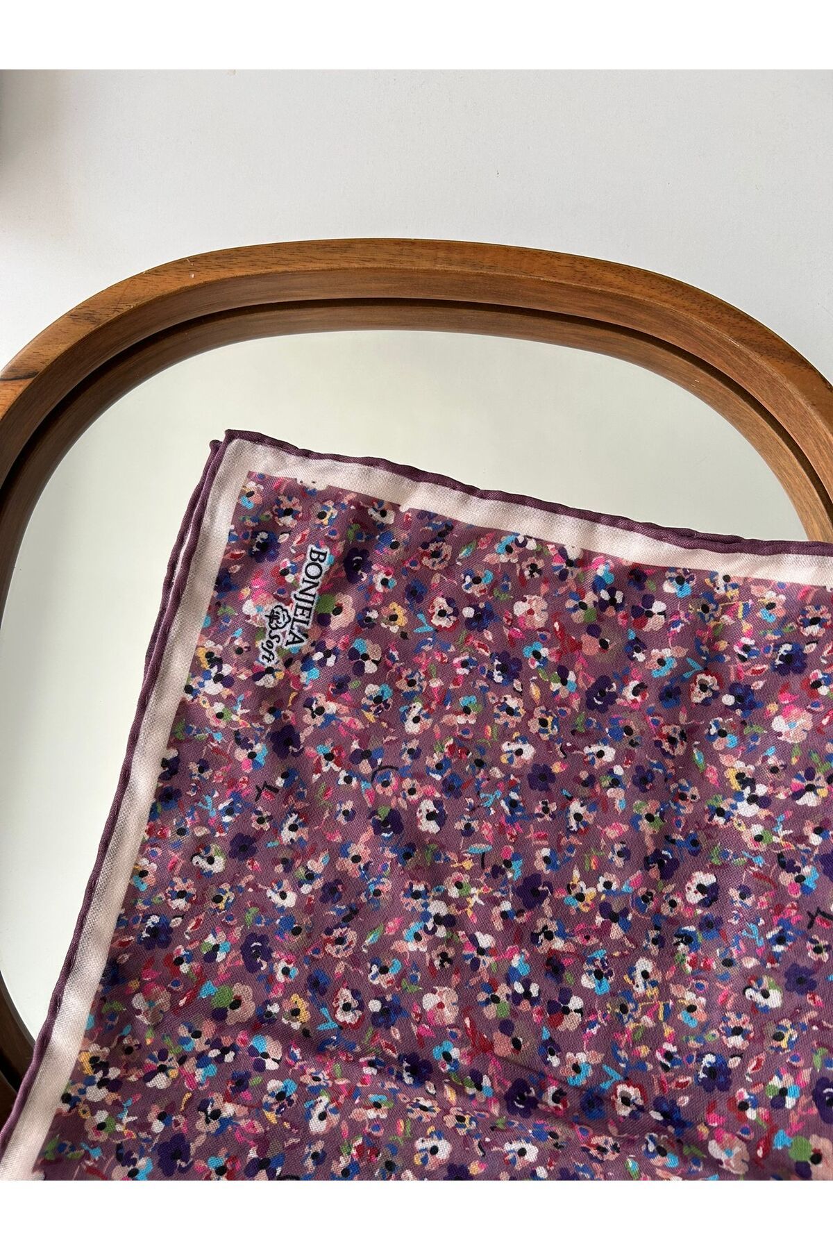 Gül Desen Digital Soft Eşarp