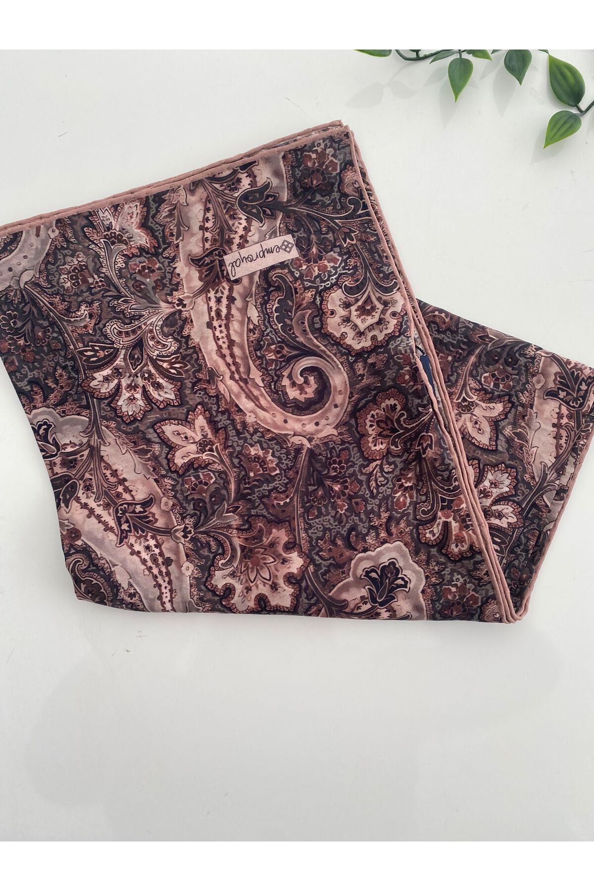 Hanegan Desen Lidia Eşarp - pudra