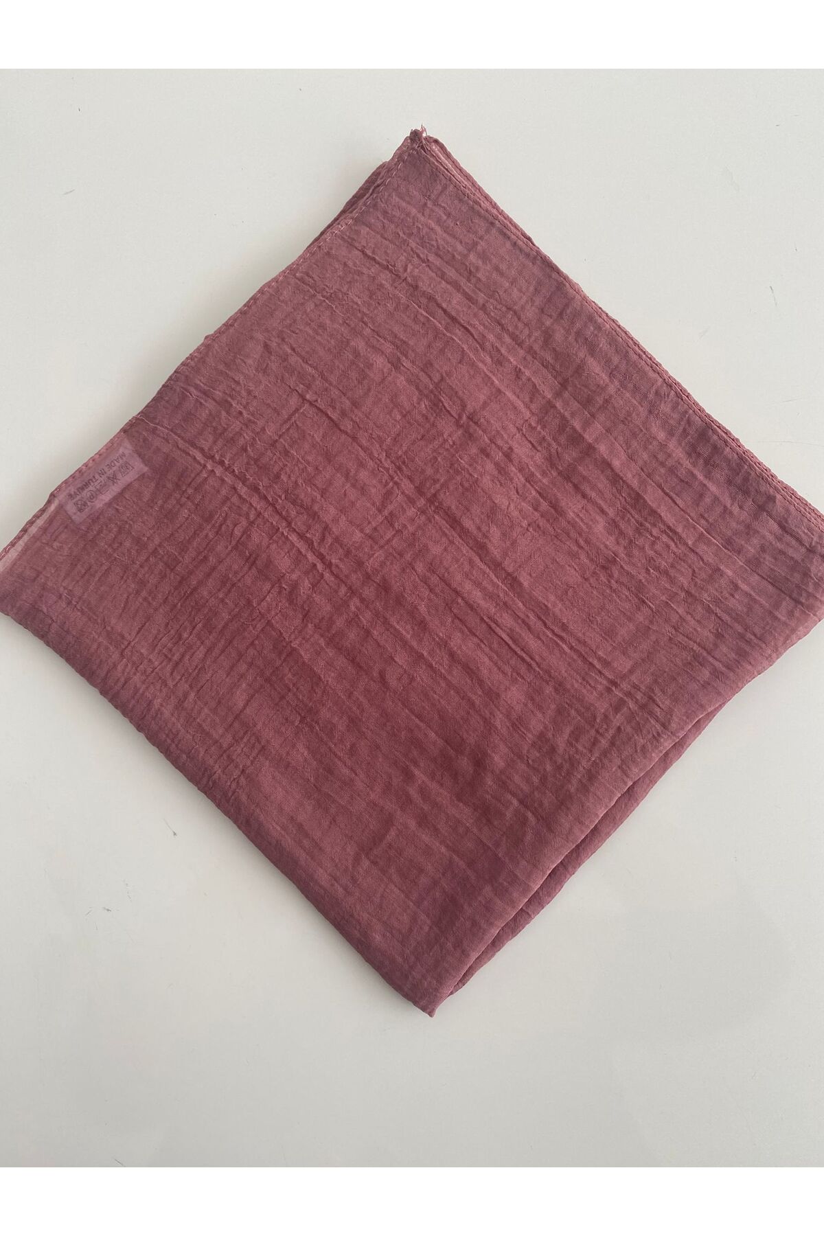 Müslin Eşarp - gül kurusu