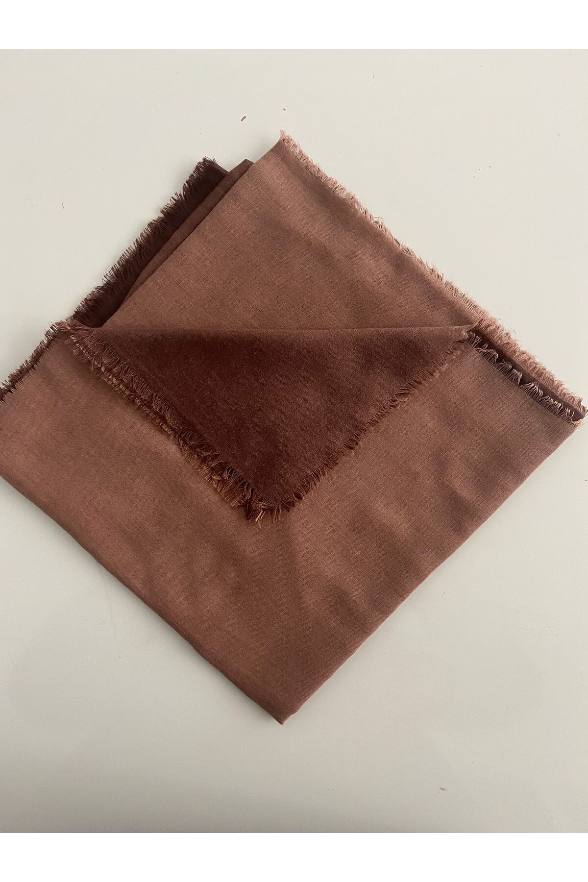 Degrade Desen Tülbent Yazma - bakır