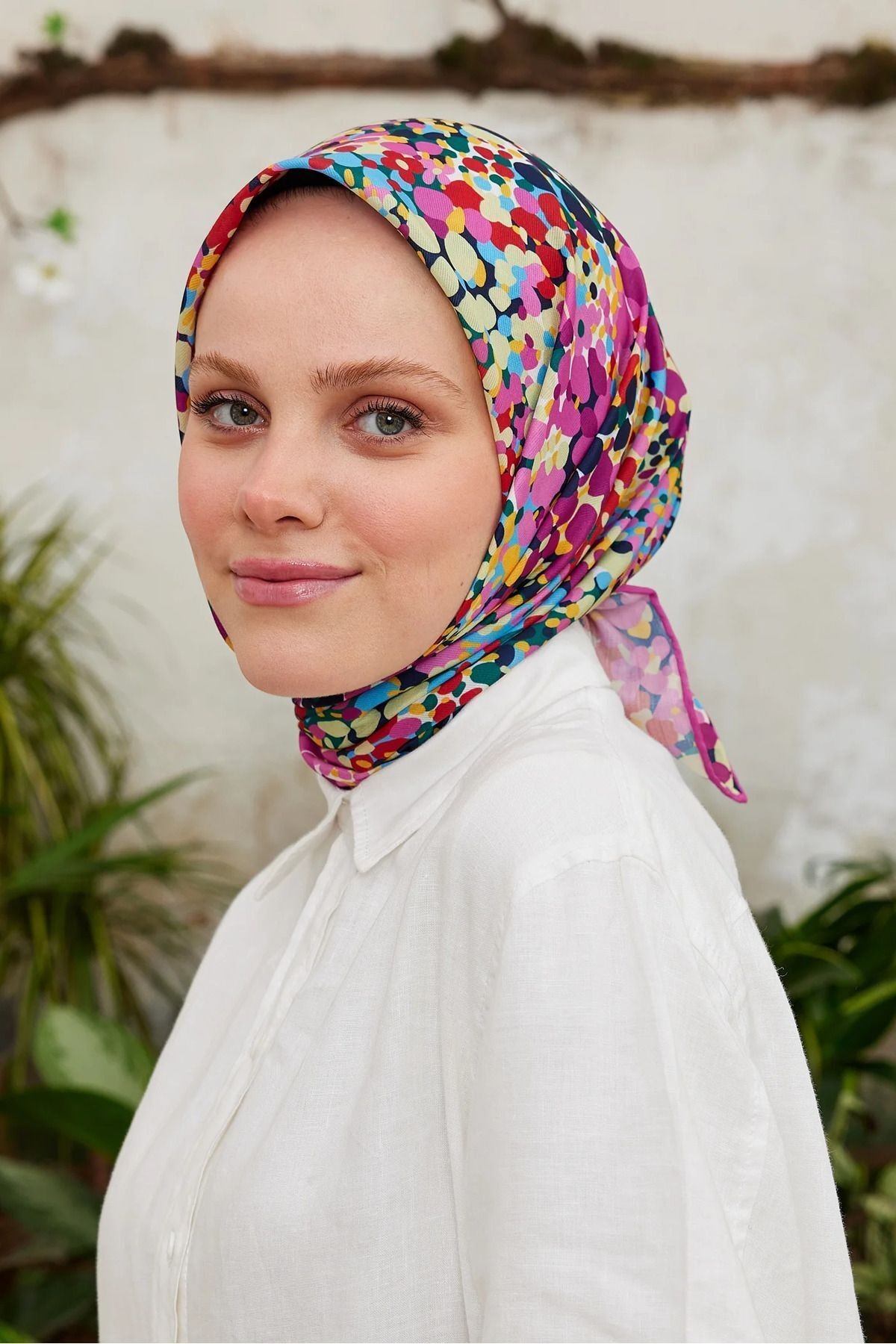 Lavin Desen Proline Eşarp - pembe