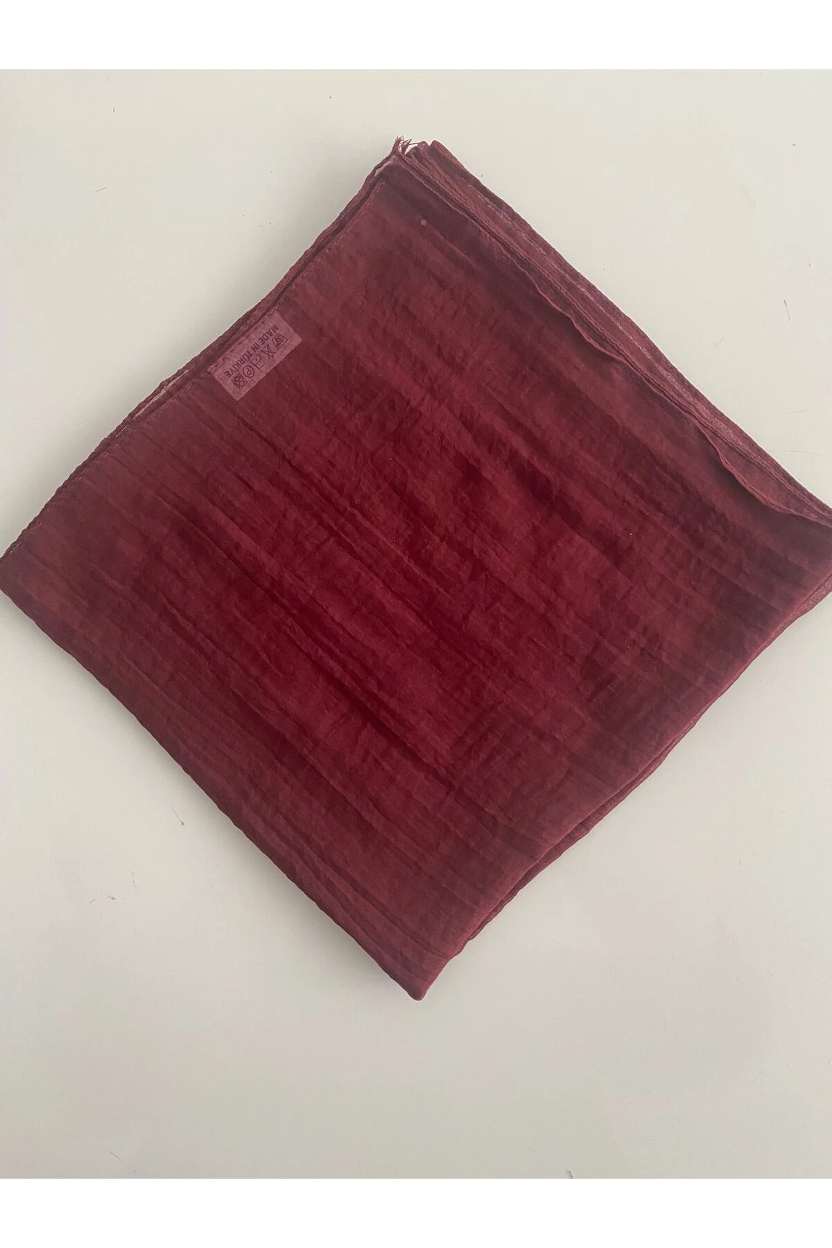 Müslin Eşarp - bordo