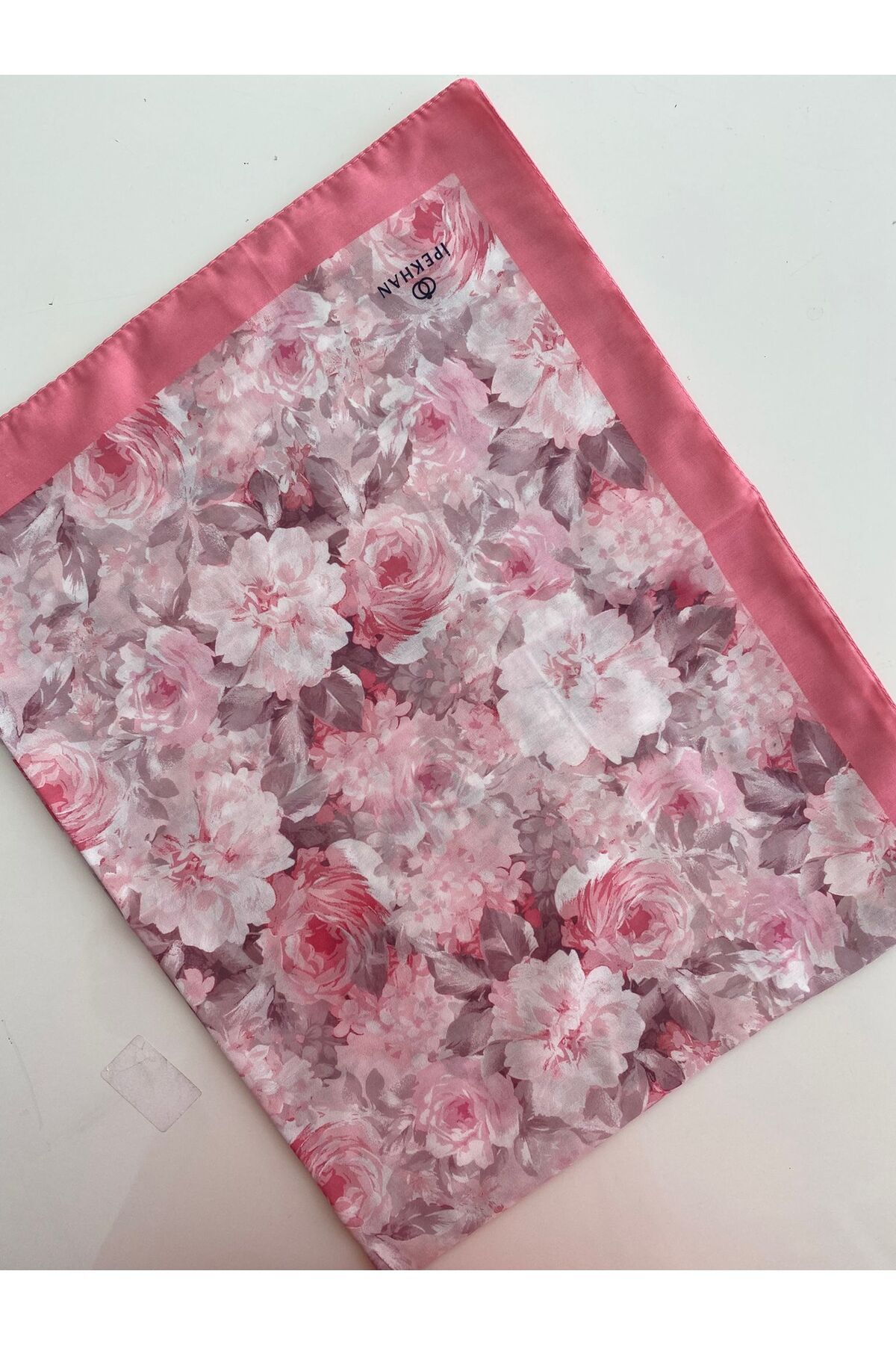 Duru Desen İnce Pamuk Şal - pembe