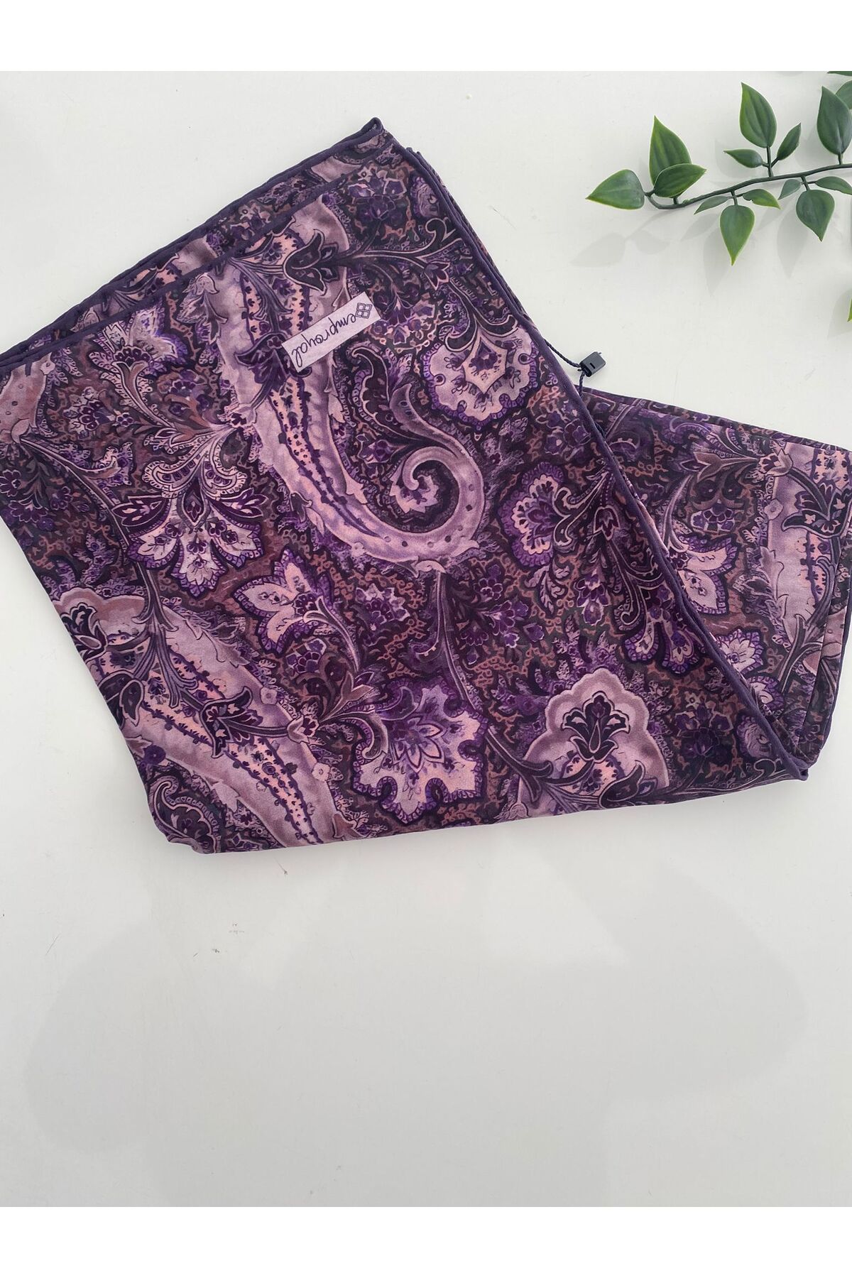 Hanegan Desen Lidia Eşarp - mor