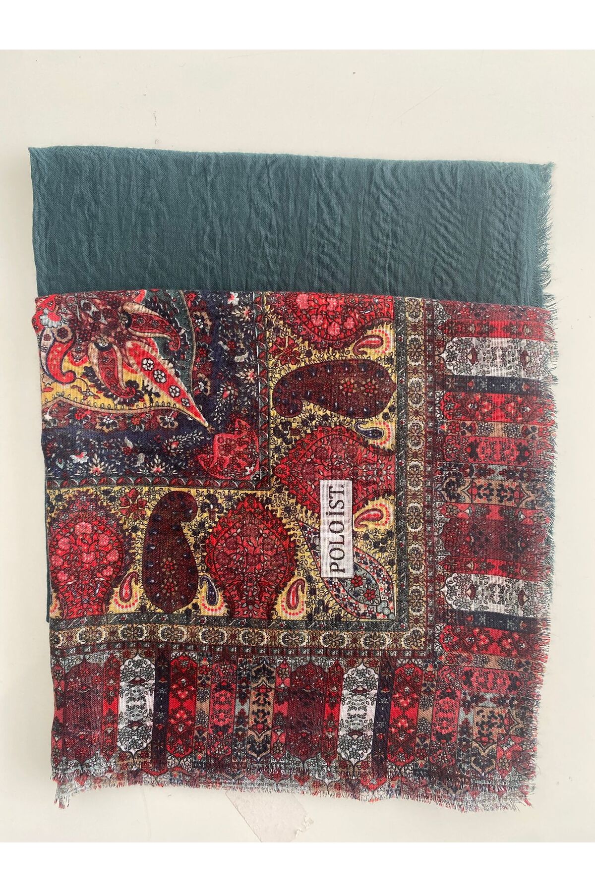 2 Adet Karışık Desenli Tülbent Yazma - #7