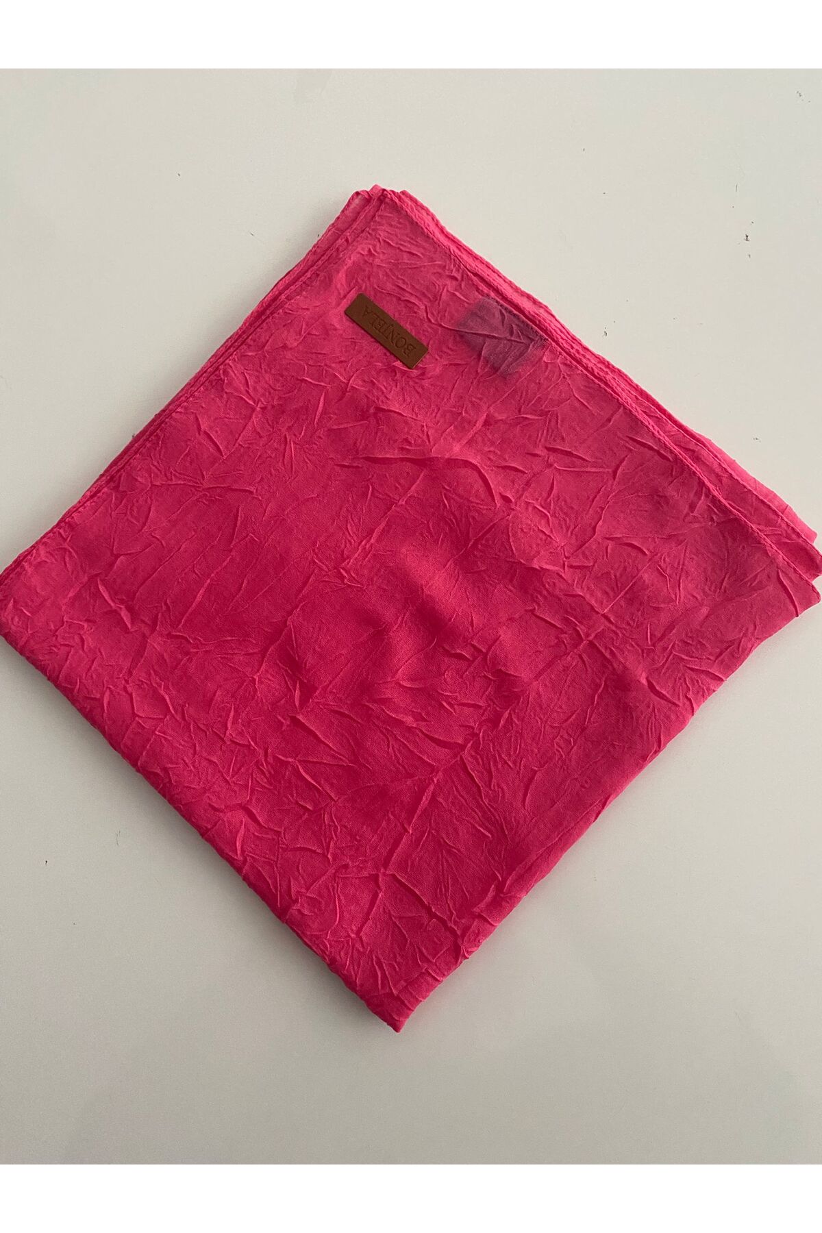 Bambu Kraş Eşarp - fuşya