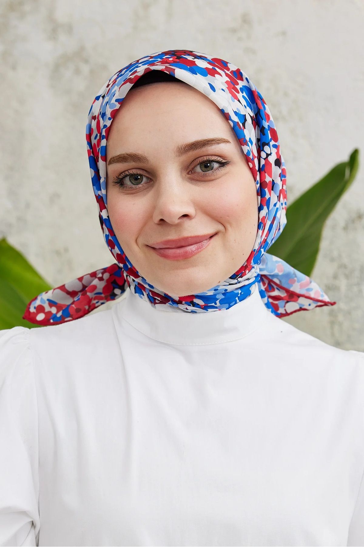 Lavin Desen Proline Eşarp - kırmızı