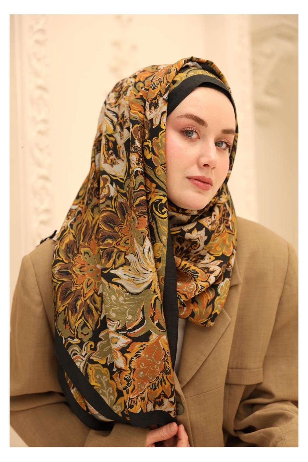Defne Desen Mayda Şal