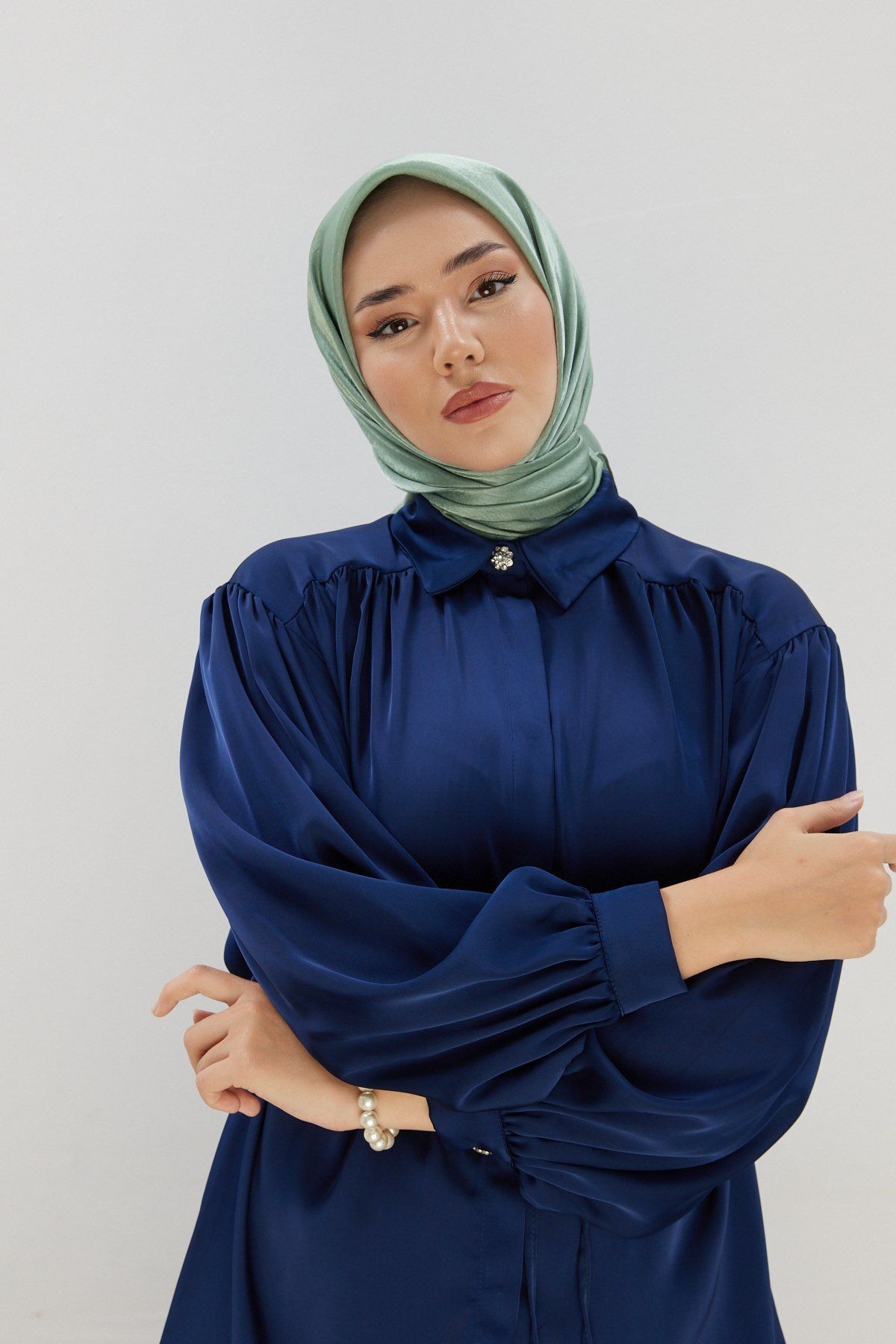 Janjan Eşarp - yeşil