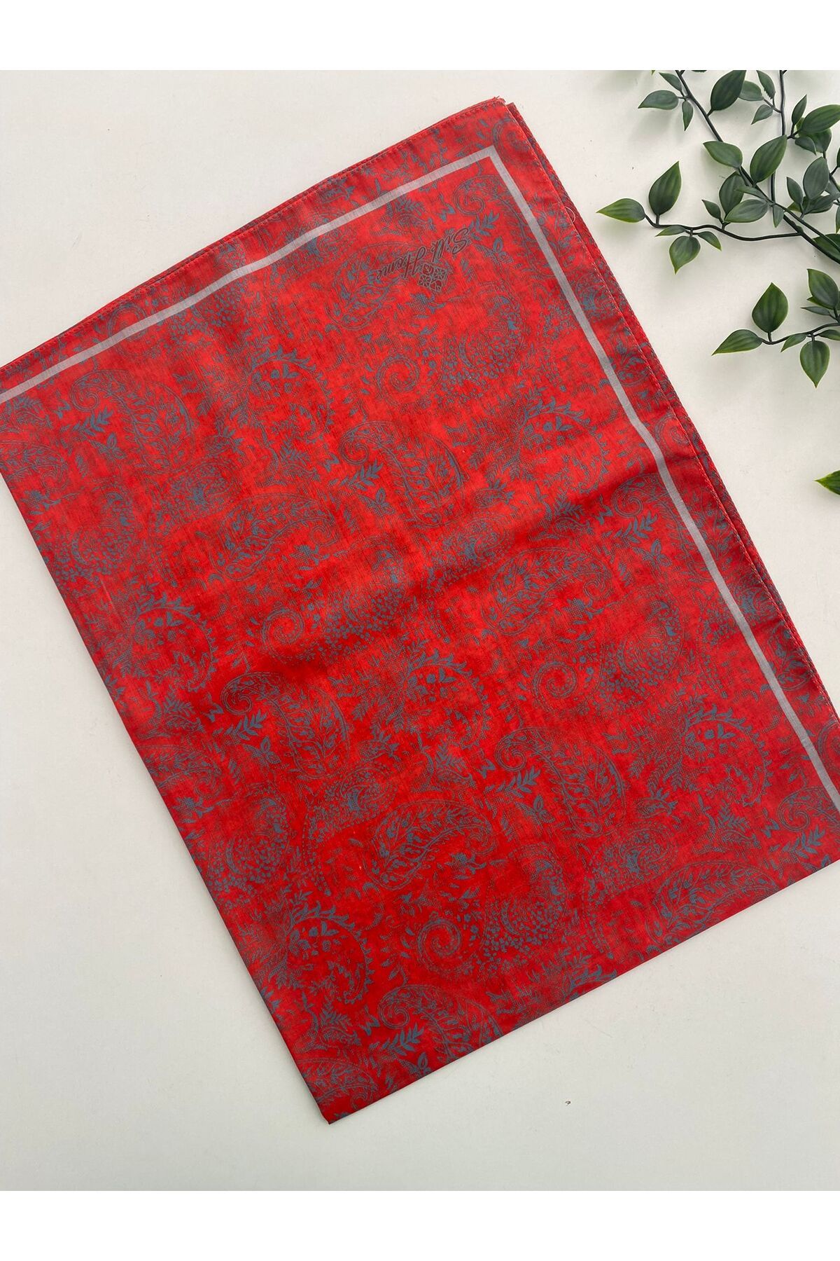 Bohem Desen Soft Şal - nar çiçeği