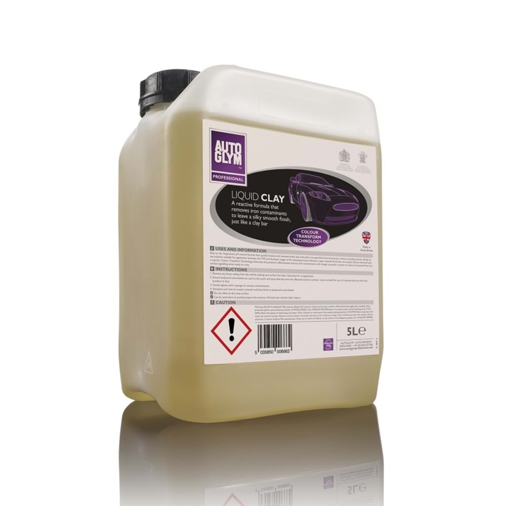 LIQUID CLAY - Demir Tozu Temizleyici 5 LT.