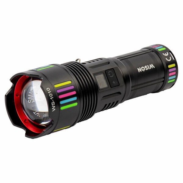 Wıson El Feneri Metal Zumlu Şarjlı Metal Çantalı 55 W 5500 Lumen WS-1010 0105