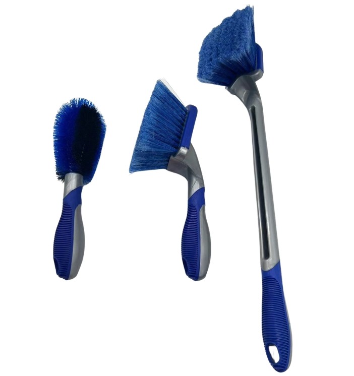 Rvz Premium 3 Parça Jant-Davlumbaz-Lastik Fırça Seti