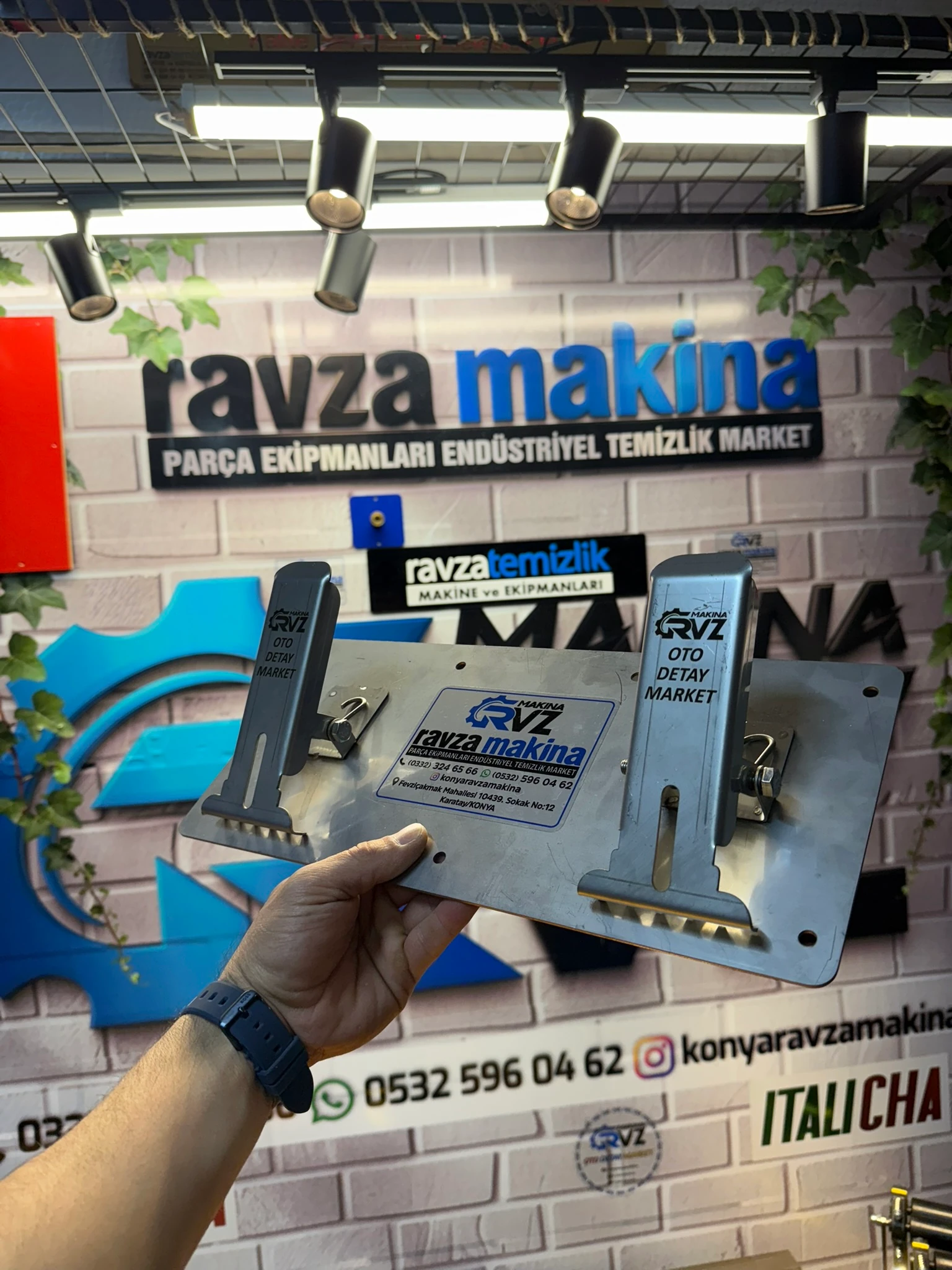 Rvz Krom Paslanmaz Çiftli Oto Paspas Tutacağı - 1 Adet