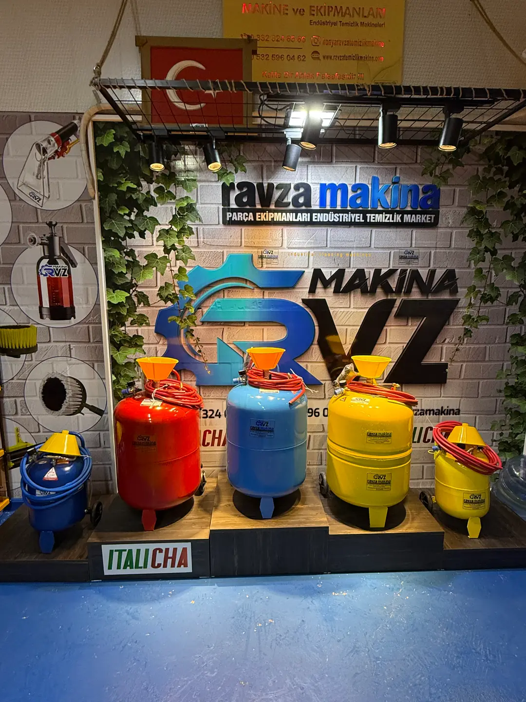 Rvz Köpük ve Sıvı Püskürtme Tankı 100 LT.