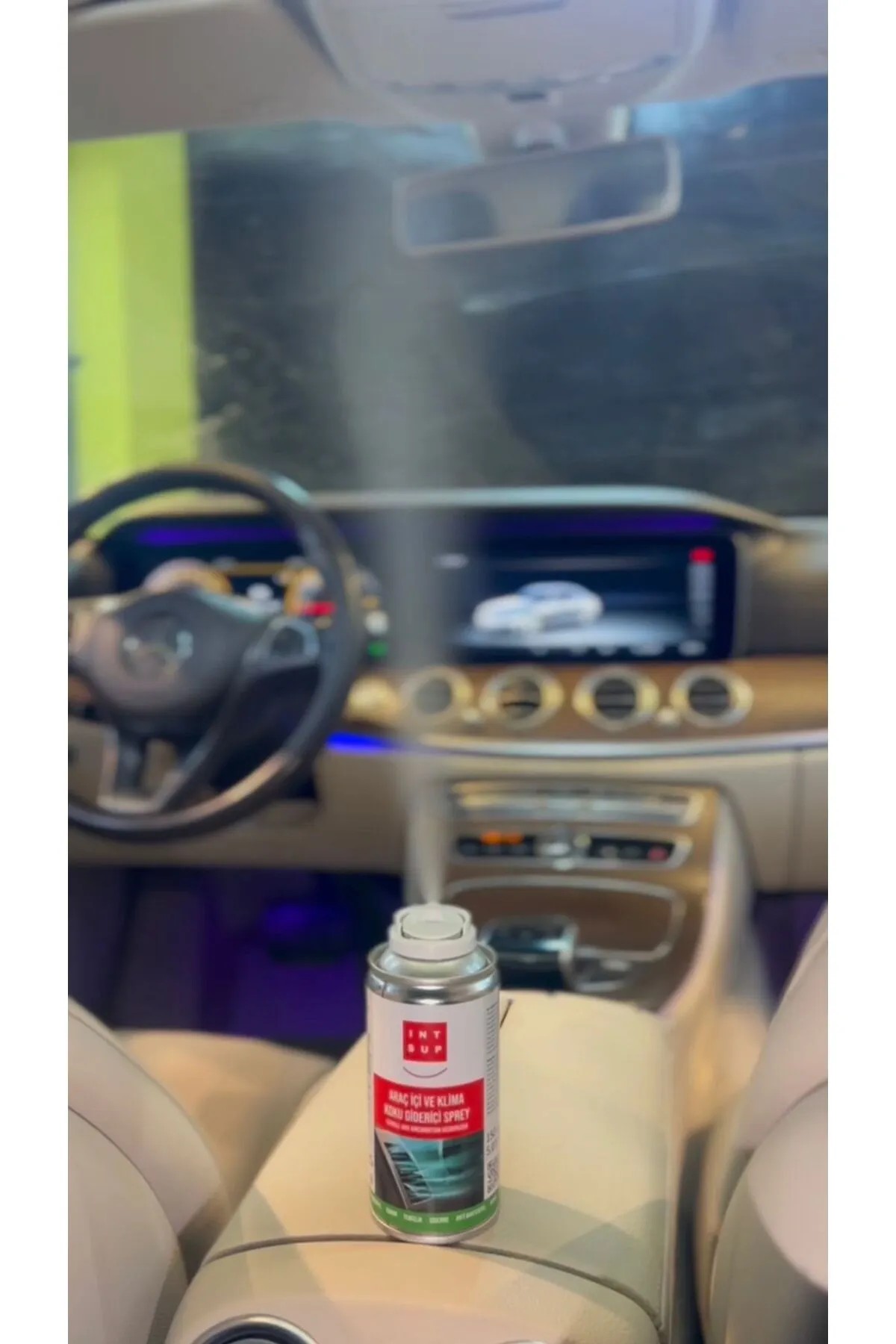 Intsup Koku Giderici Klima Bombası , Temizleyici Eva Fresh Kokulu Dezenfektan Sprey 50 ML.