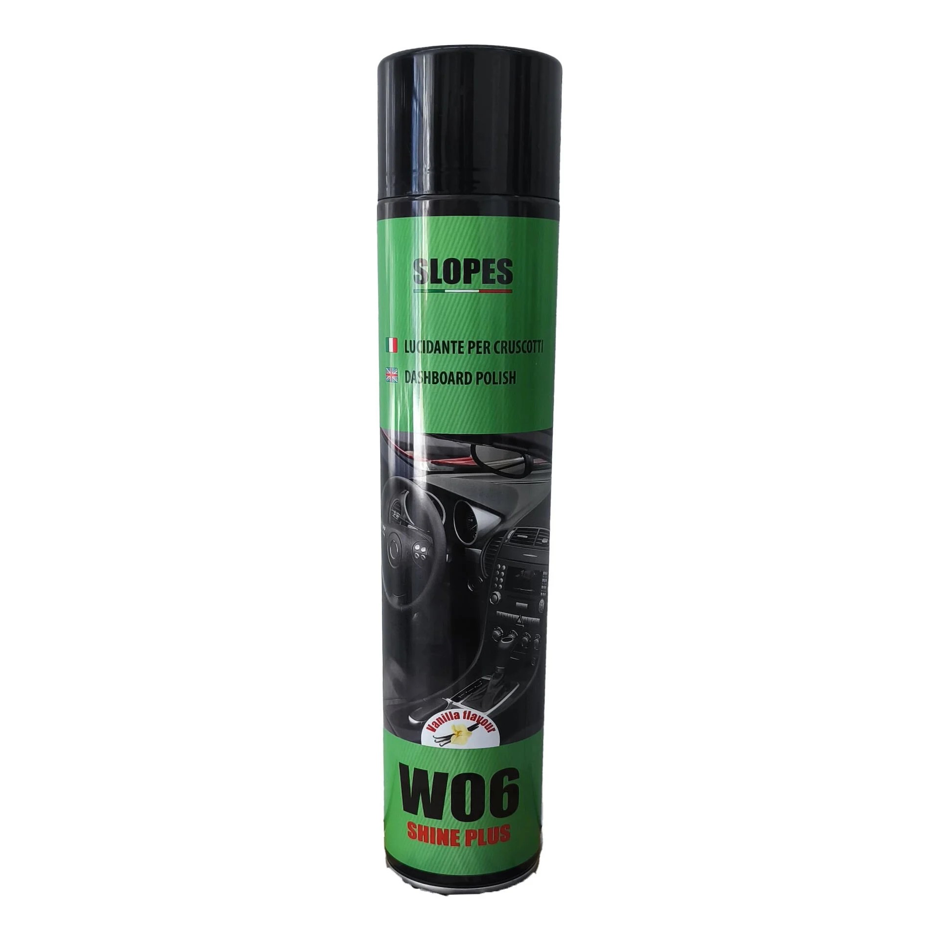 Slopes W06 Shine Plus Torpido Parlatıcı Sprey Vanilya Kokulu 750 ML.