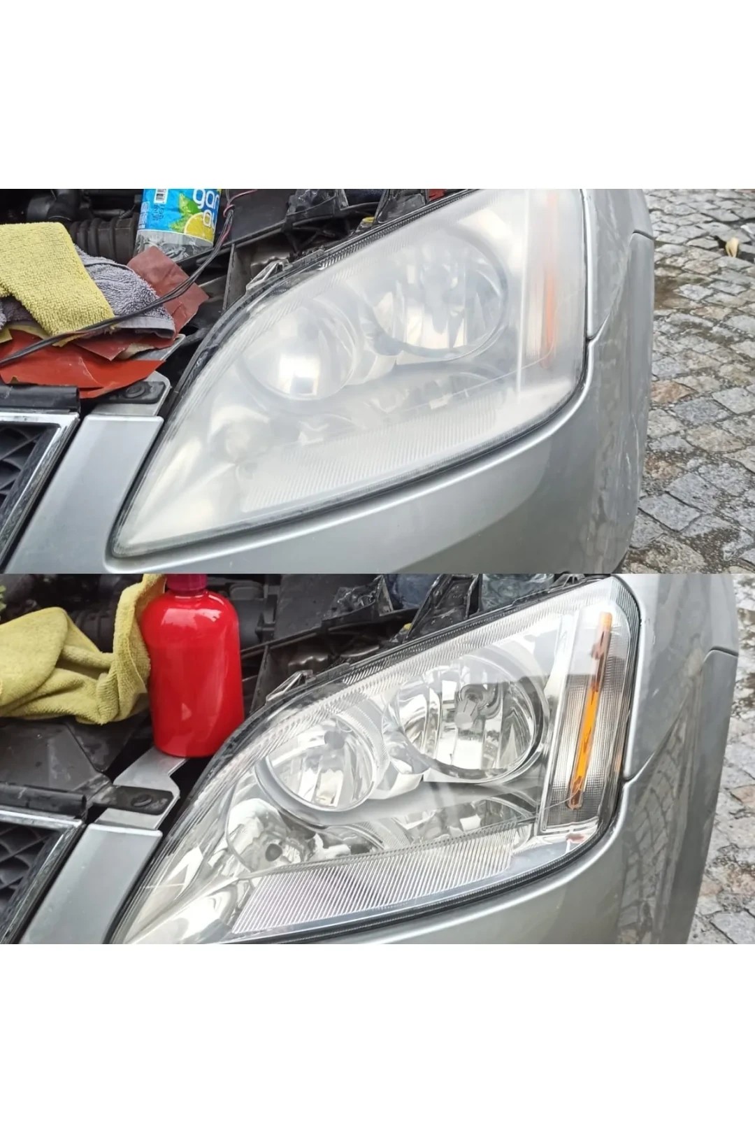 Buharlı Far Temizleme ve Parlatma Solüsyonu 1 Kg