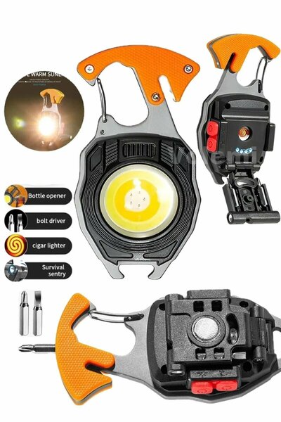 Sdr Kamp Feneri Pro Led Çok Fonksiyonlu Anahtarlık W5147 1472