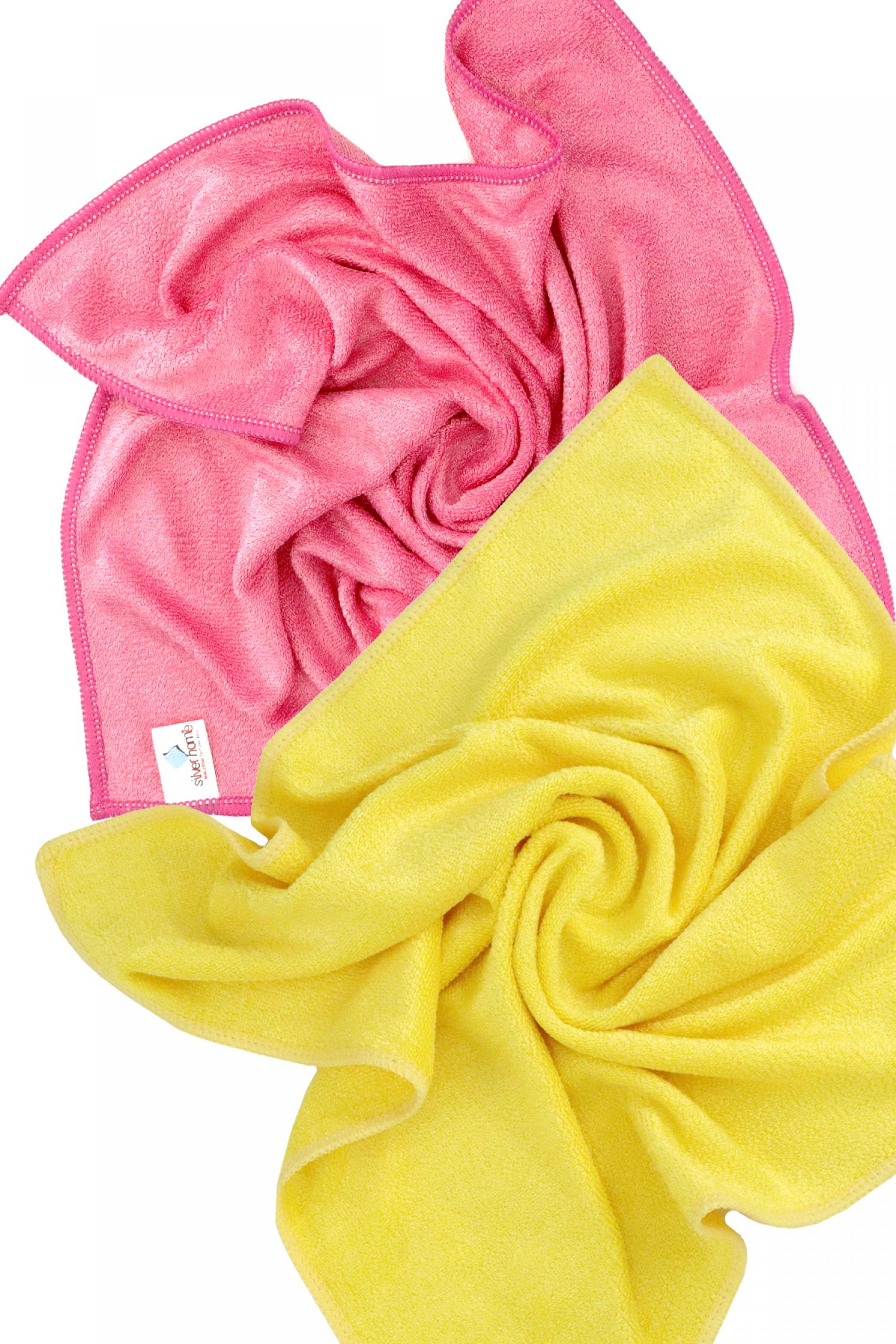 Silver Home Universal Parlak Doku Mikrofiber Temizlik Bezi 50x70 7331