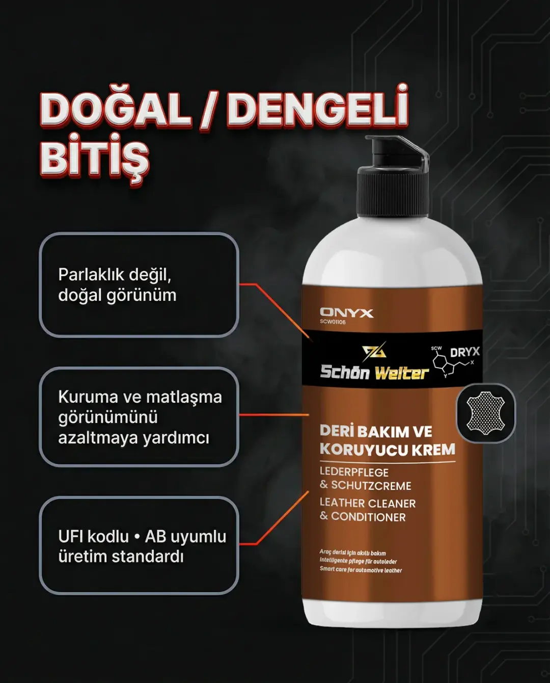 Schön Weiter Deri Bakım Kremi 500ml