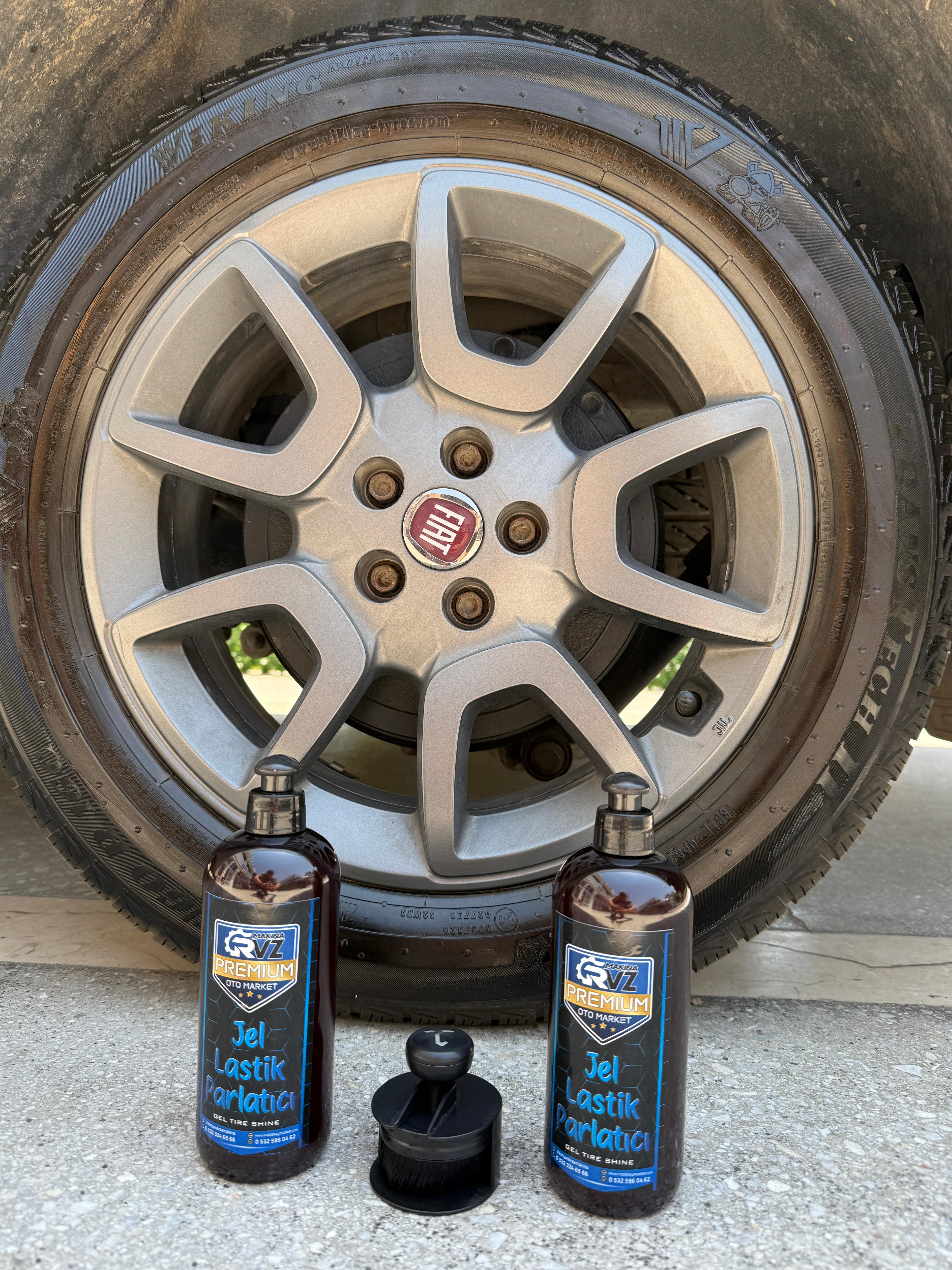 Rvz Lastik Parlatıcı Jel Premium 400 ML.