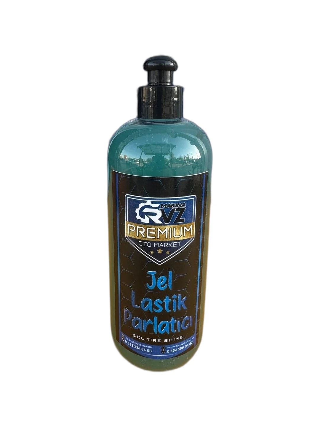 Rvz Premium Jel Lastik Parlatıcı 400 ML.