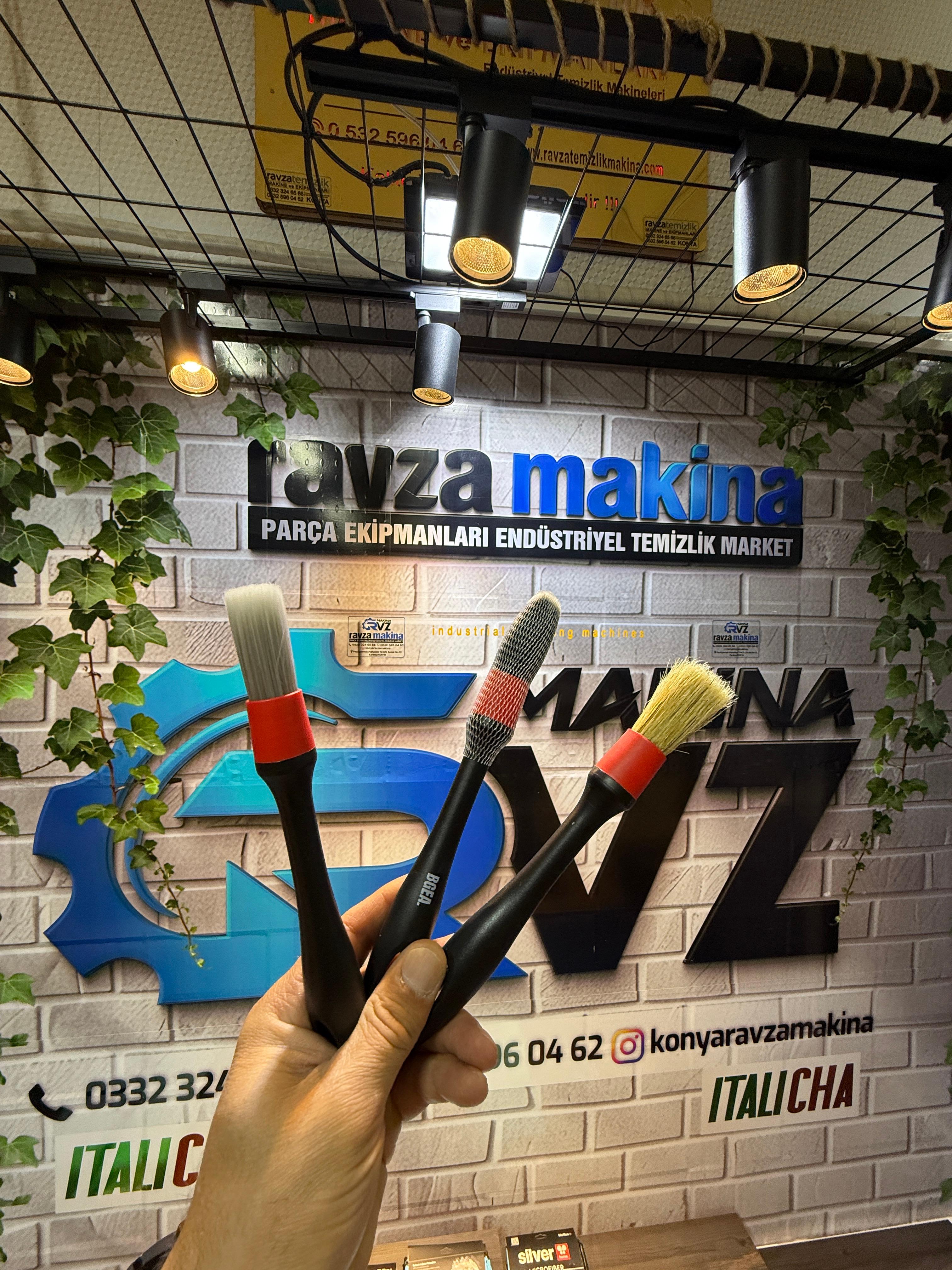 Rvz Premium 3'lü Detay Fırça Seti