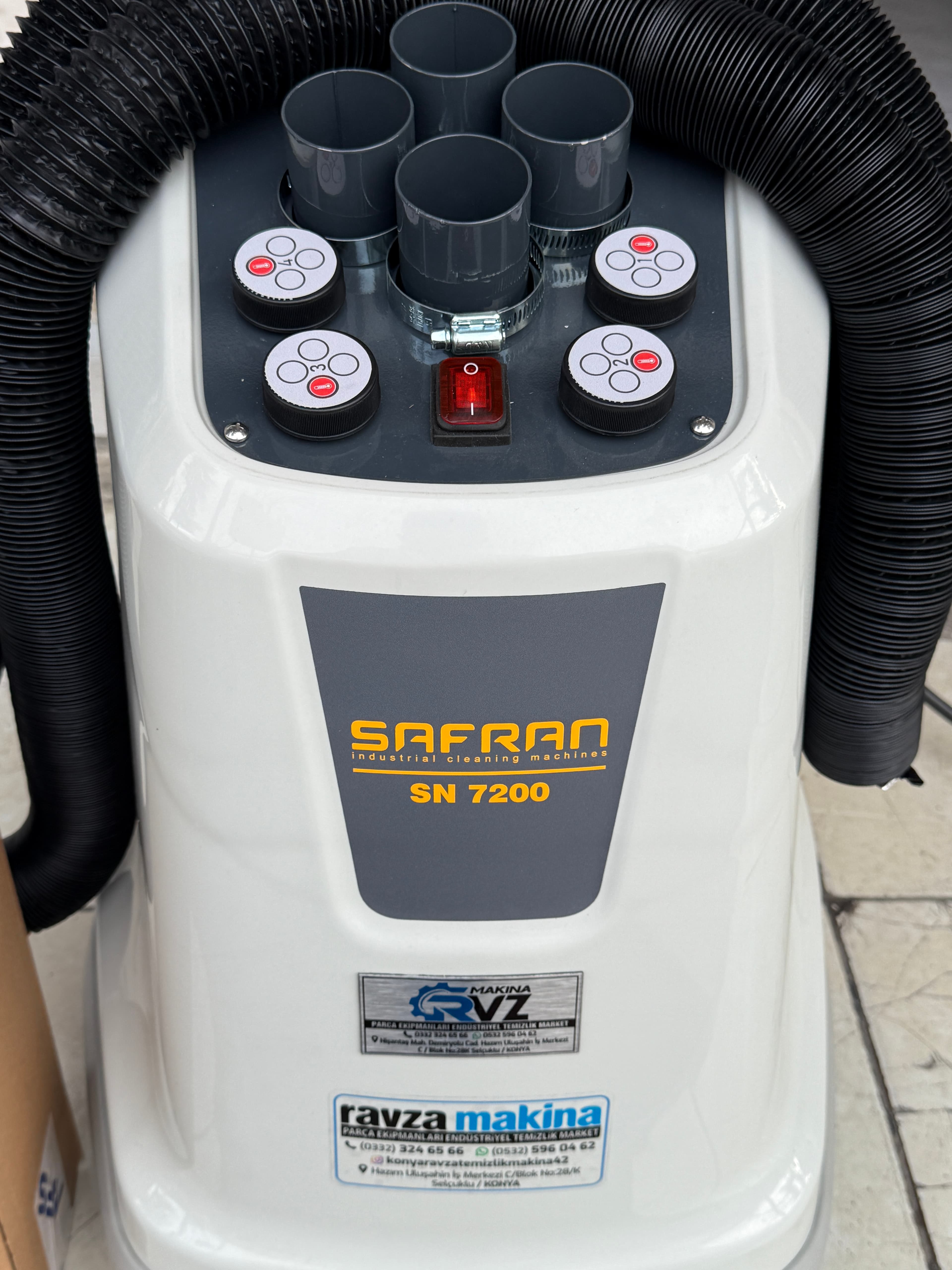 Safran SN 7200 T Sıcak Hava Üreticisi Ahtapot - 380 V