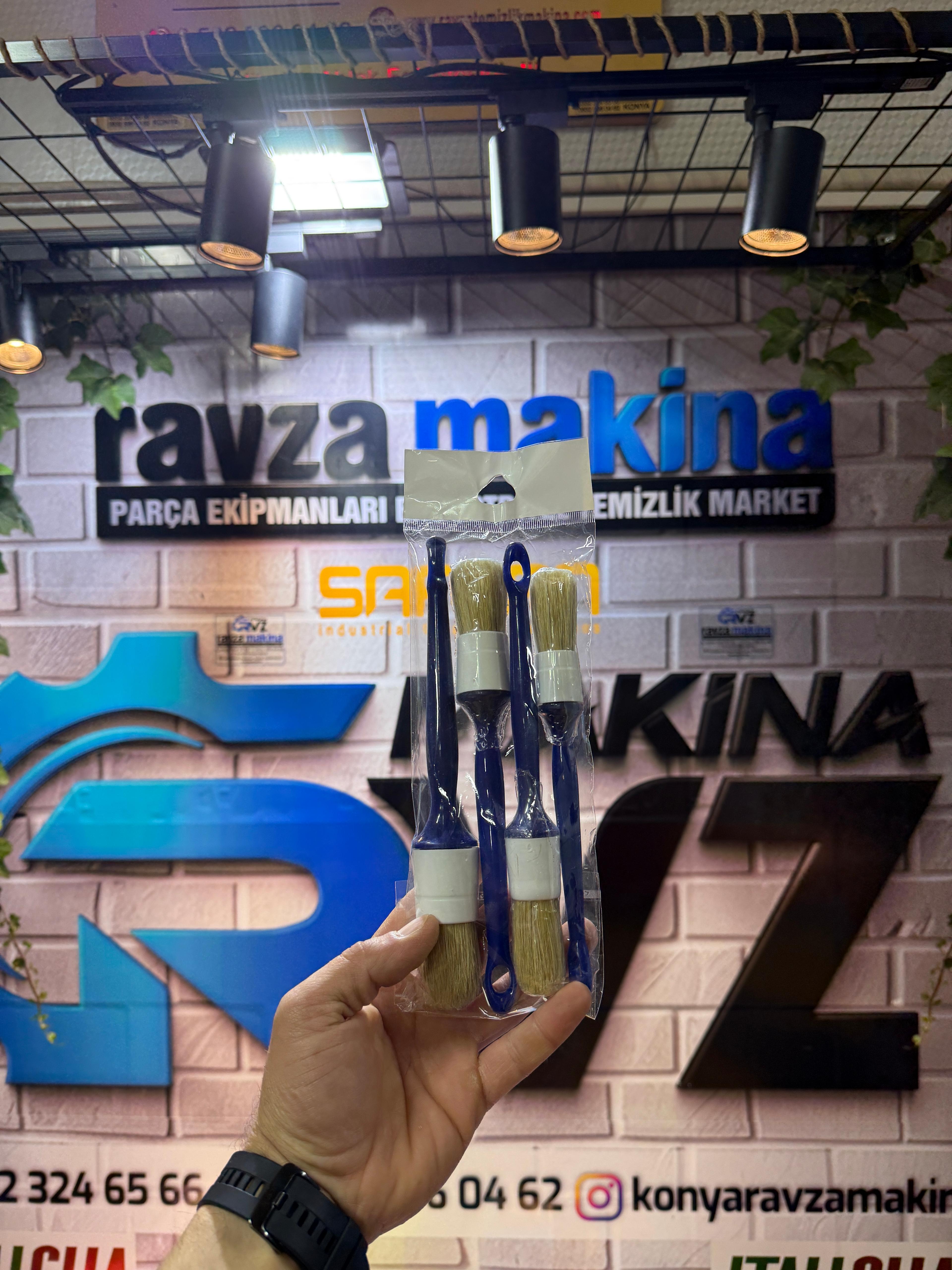 Rvz 4'lü Yumuşak Detay Fırça Seti