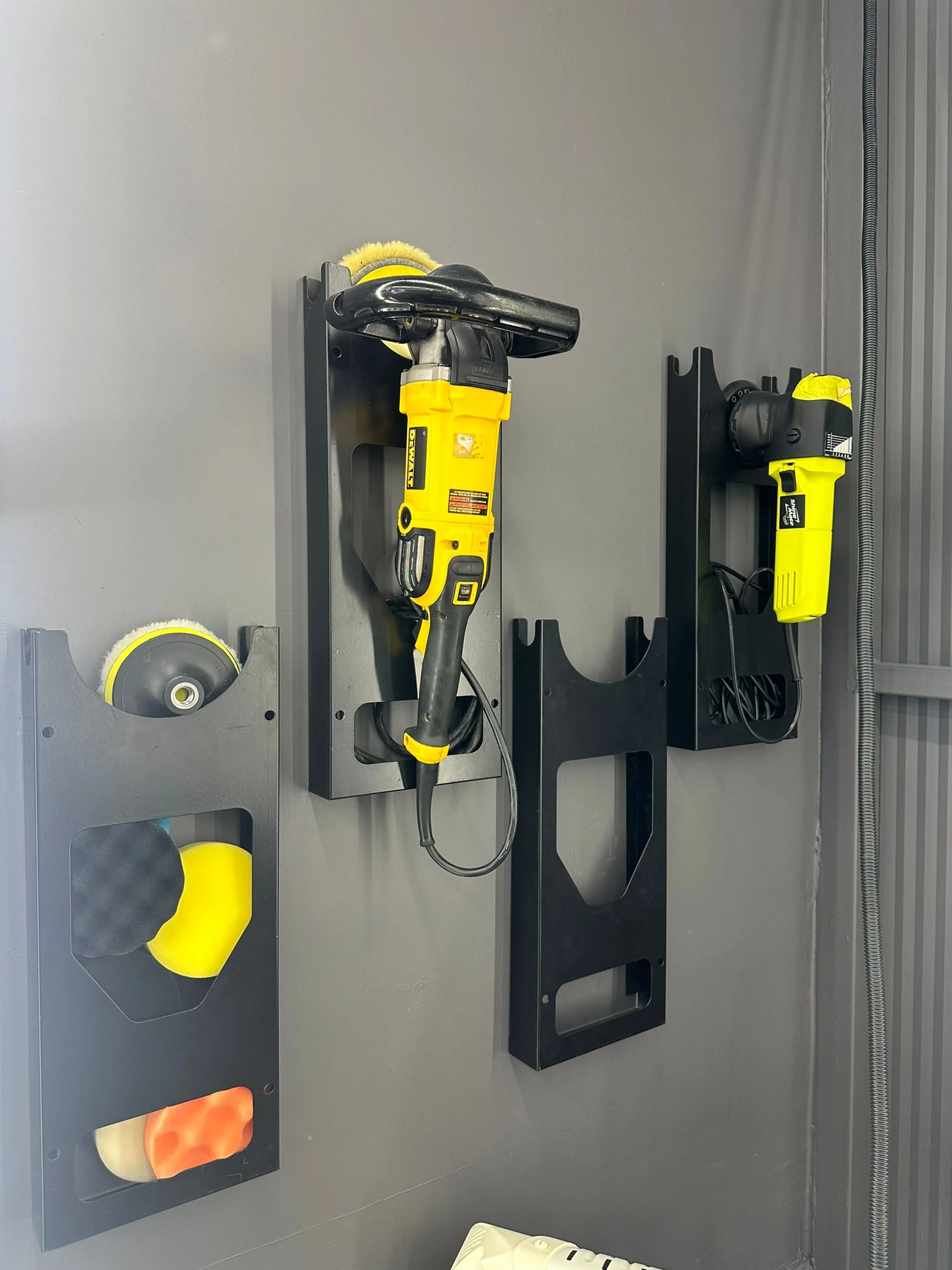 Rvz Tekli Polisaj Makinesi Aparatı / Oto Detay Düzenleyici - Siyah Renk