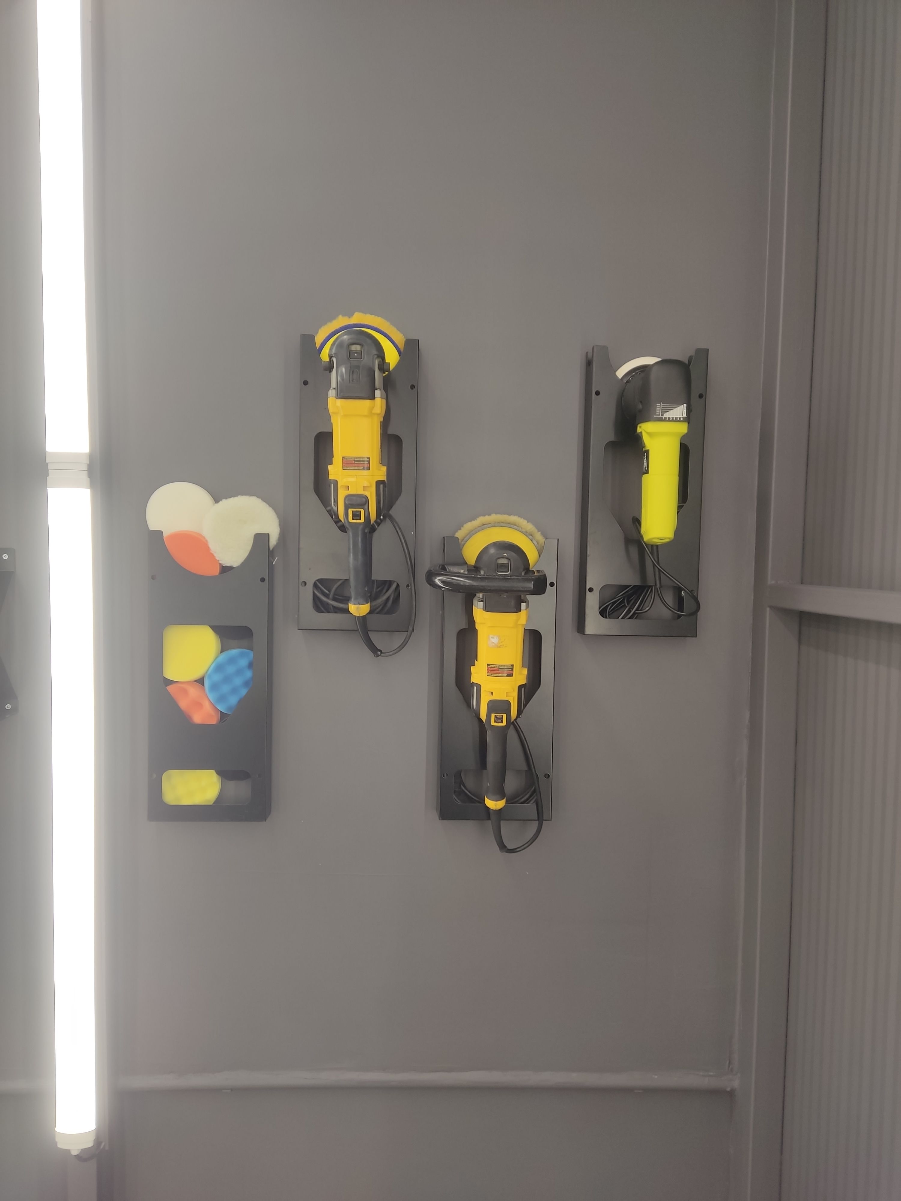 Rvz Polisaj Makinesi Standı / Oto Detay Metal Düzenleyici