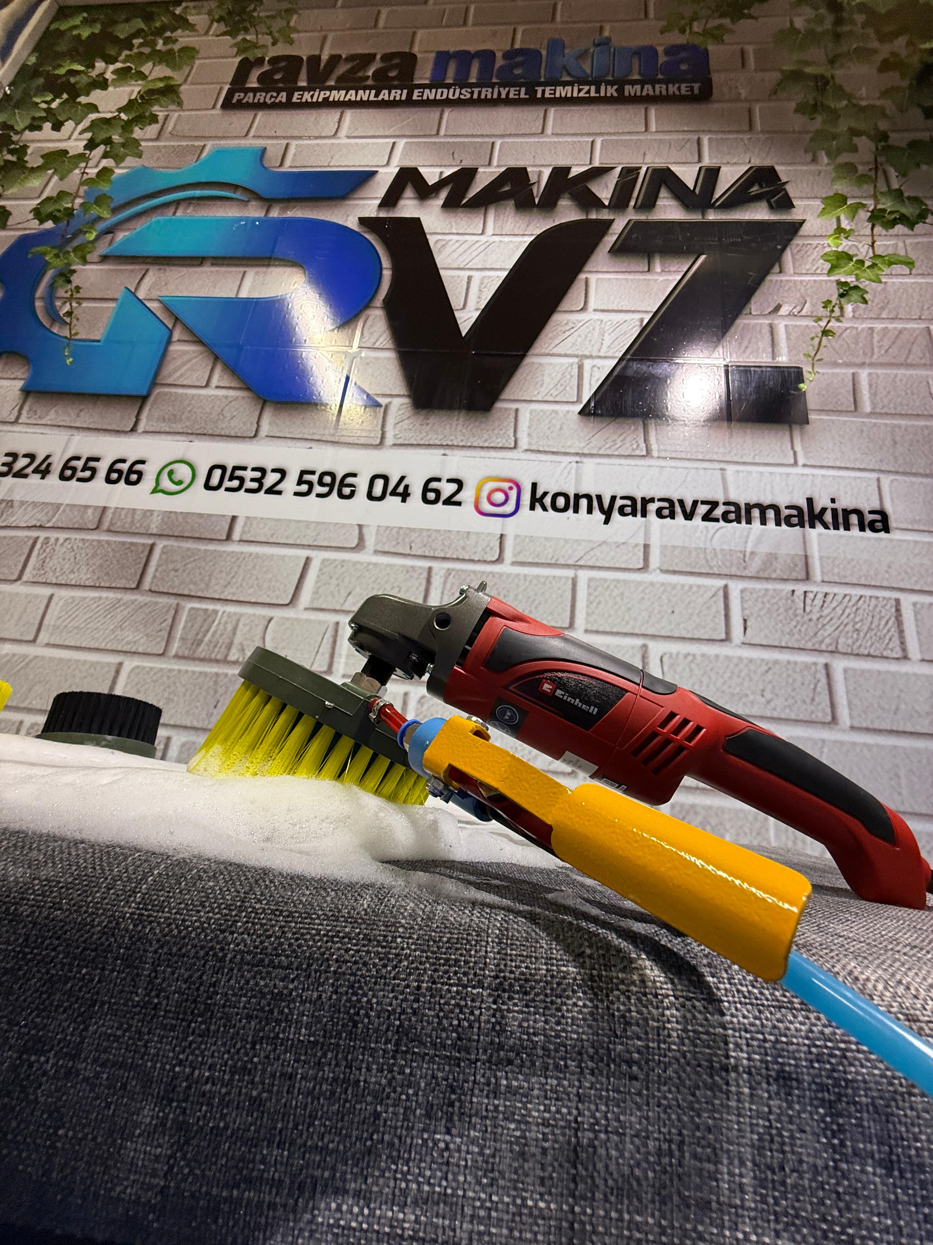 Rvz Tetikli Su Sıçratmayan Fırça / İthal Yumuşak Kıl