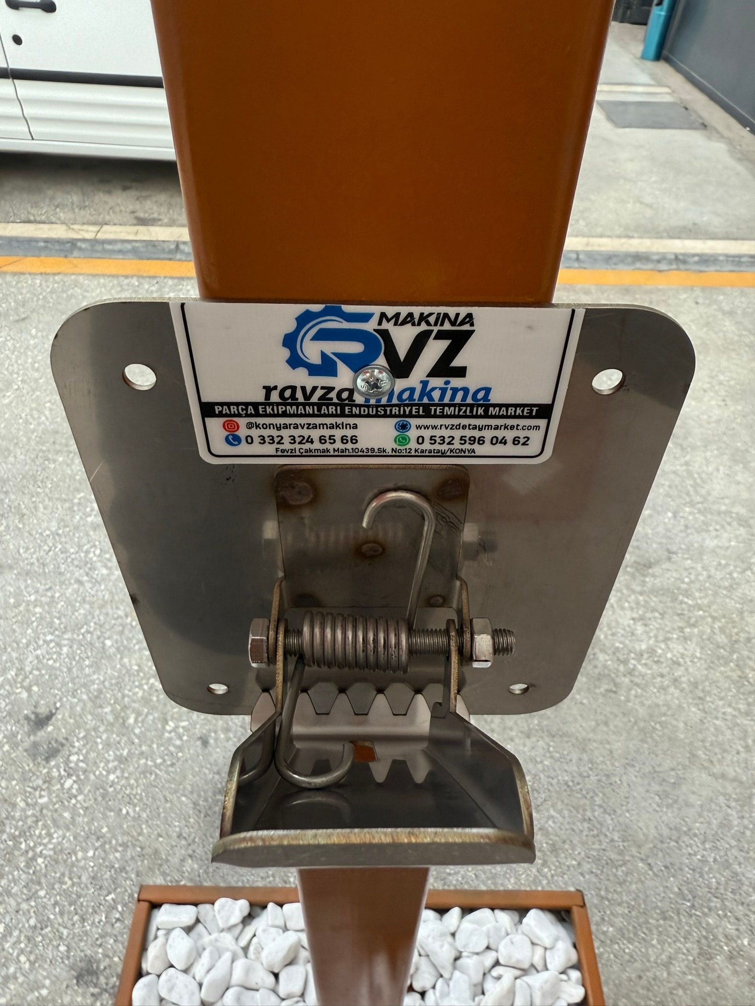 Rvz Krom Paslanmaz Oto Paspas Tutacağı - 1 Adet