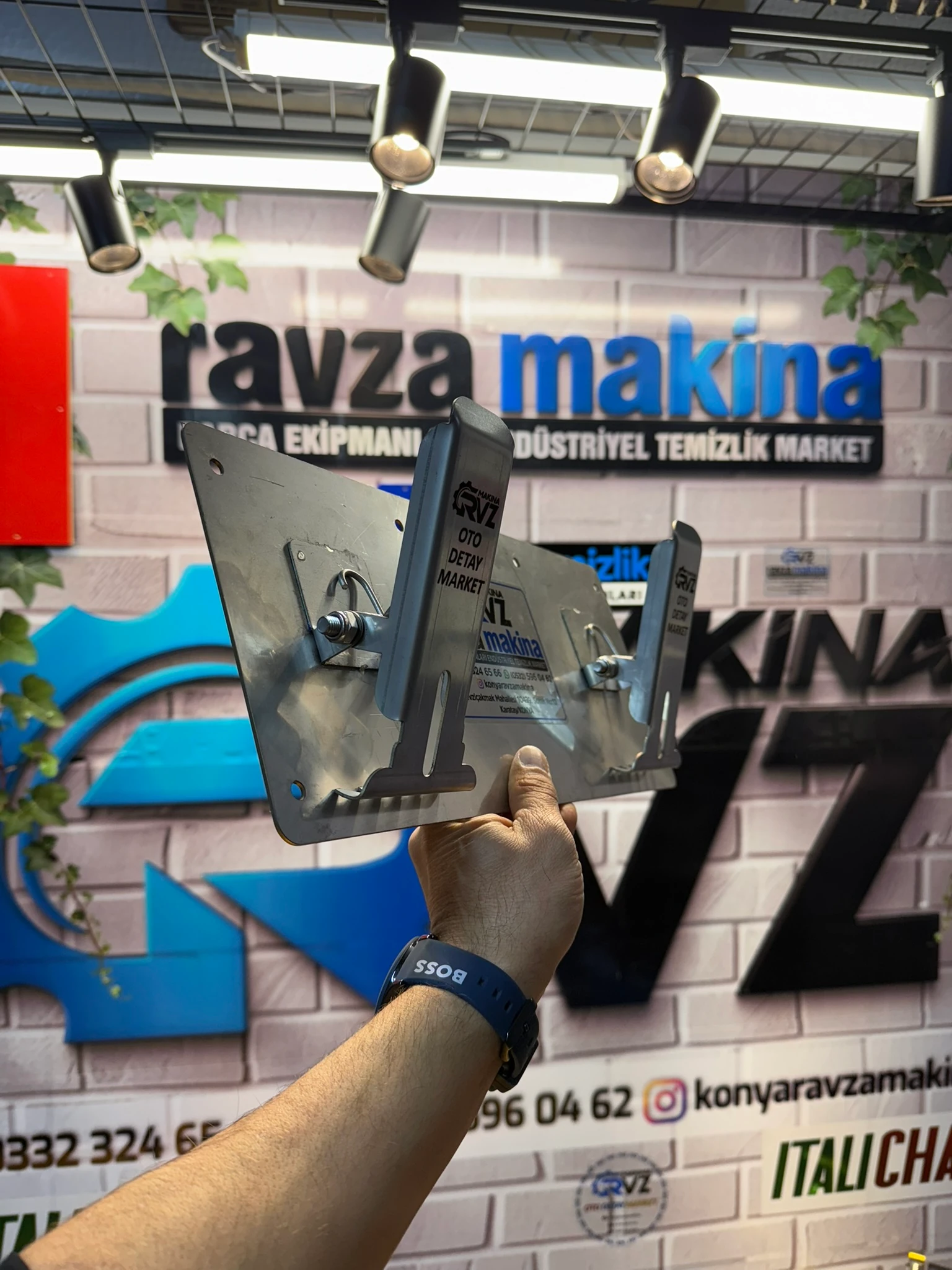 Rvz Krom Paslanmaz Çiftli Oto Paspas Tutacağı - 1 Adet