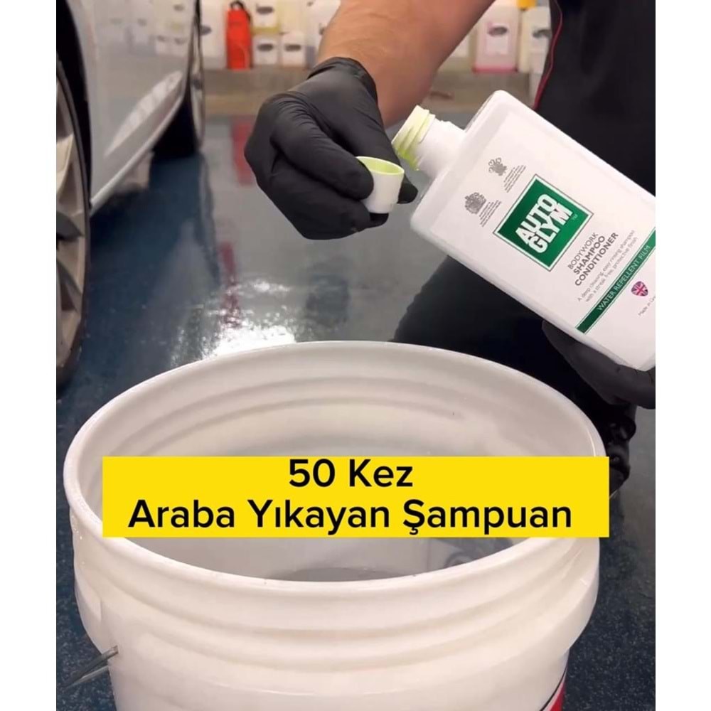 BODYWORK SHAMPOO CONDITIONER - pH Nötr Cilalı Kova Şampuanı 1 LT.