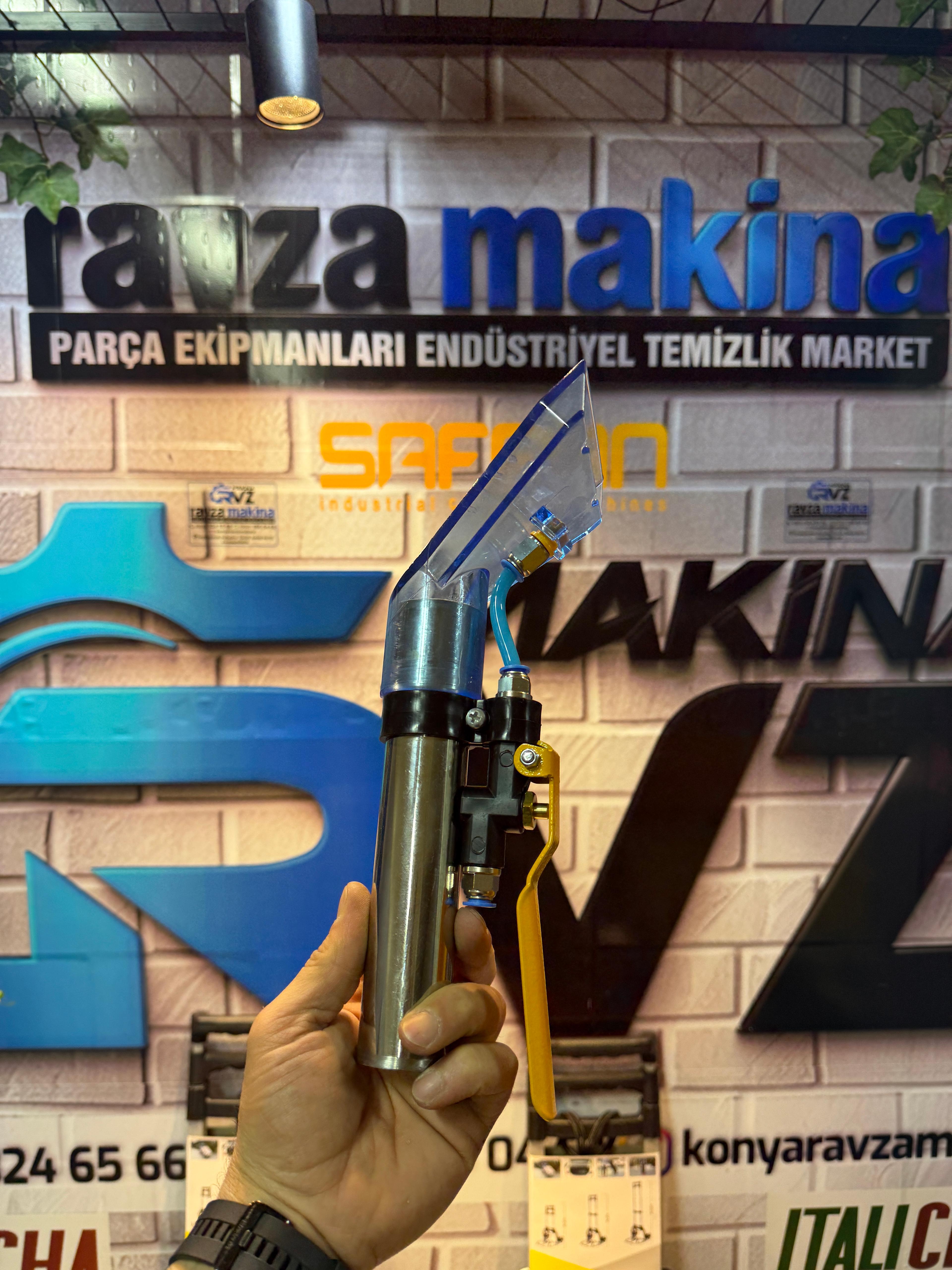 Safran / Anafor / Star / Fantom / Çözüm ve Vantos Uyumlu Buz Mavisi Mika Koltuk Aparatı