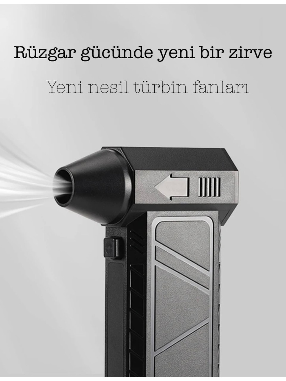 Violet Mini Turbo Jet Fanı Güçlü Hava Üfleyici